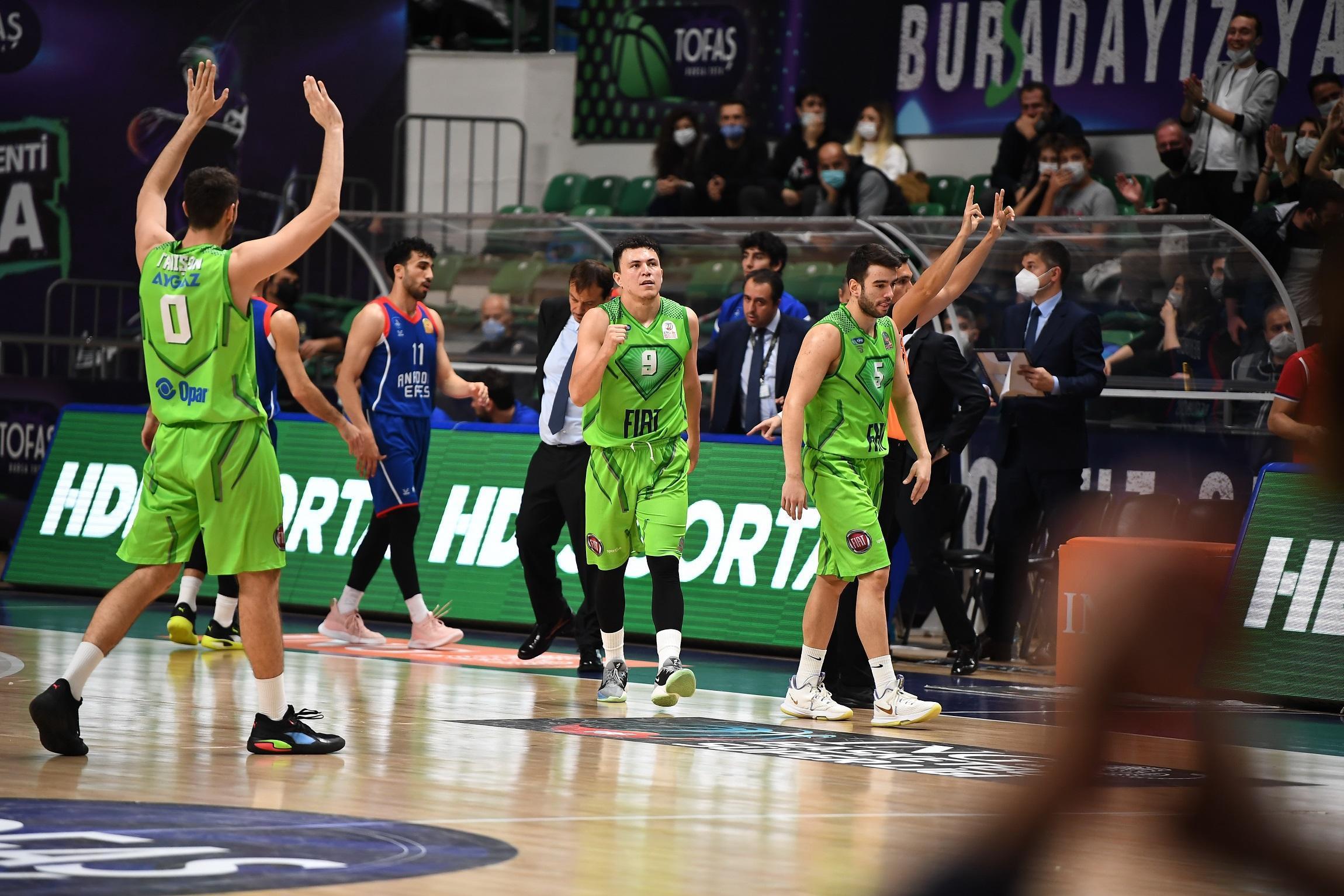 TOFAŞ - Anadolu Efes: 94-107 - Güncel Spor Haberleri 