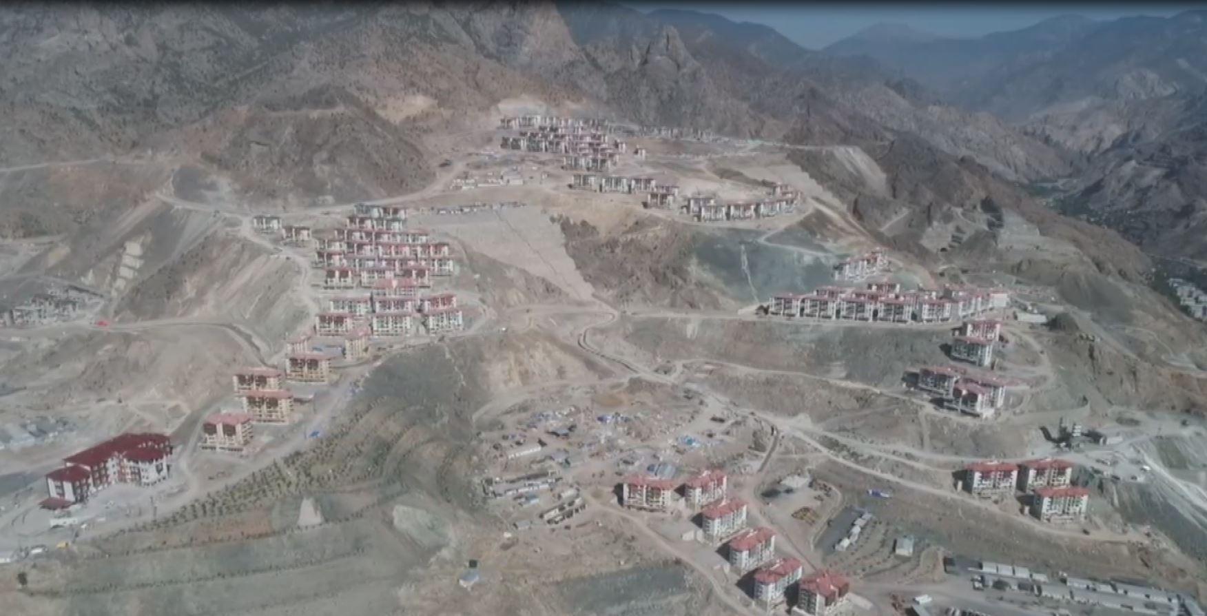 Su altında kalacak Yusufeli’ne yeni ‘villa köy’ler