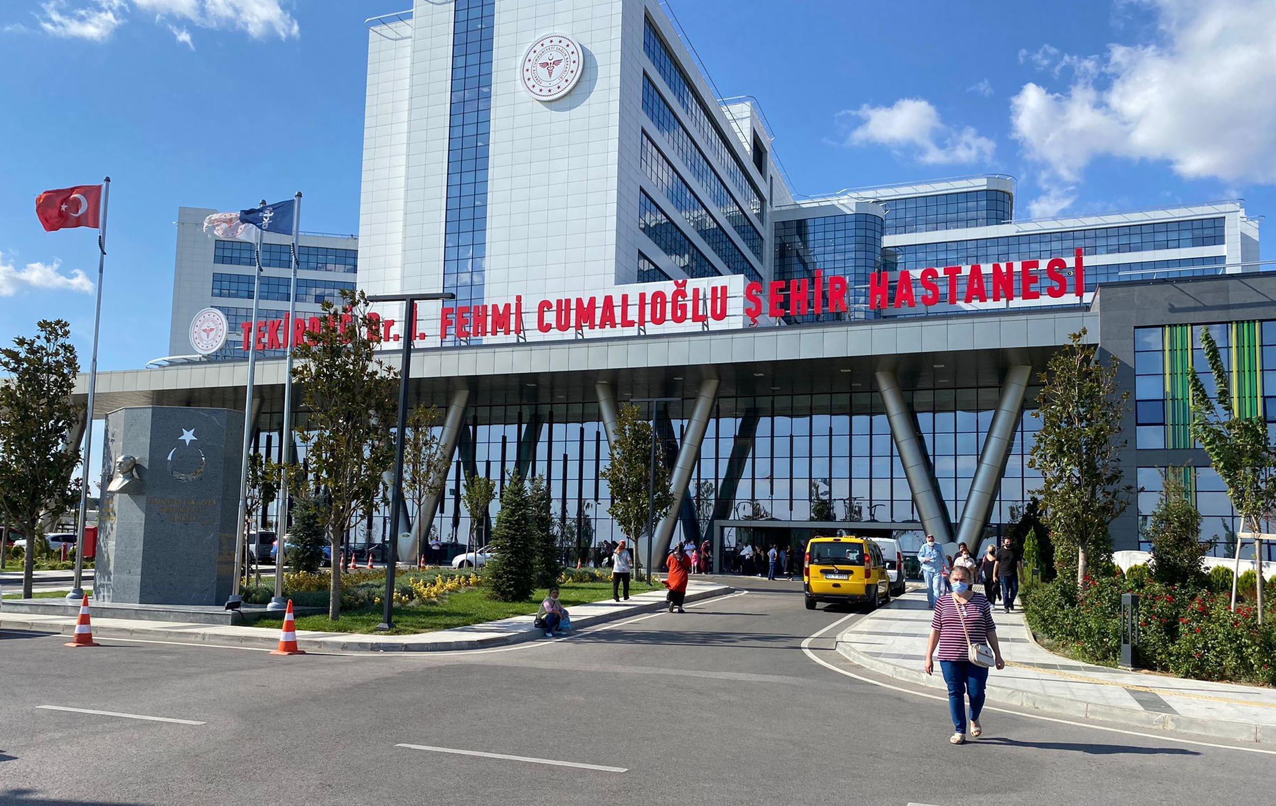 Tekirdağ Şehir Hastanesine 27 ülkeden 560 hasta geldi