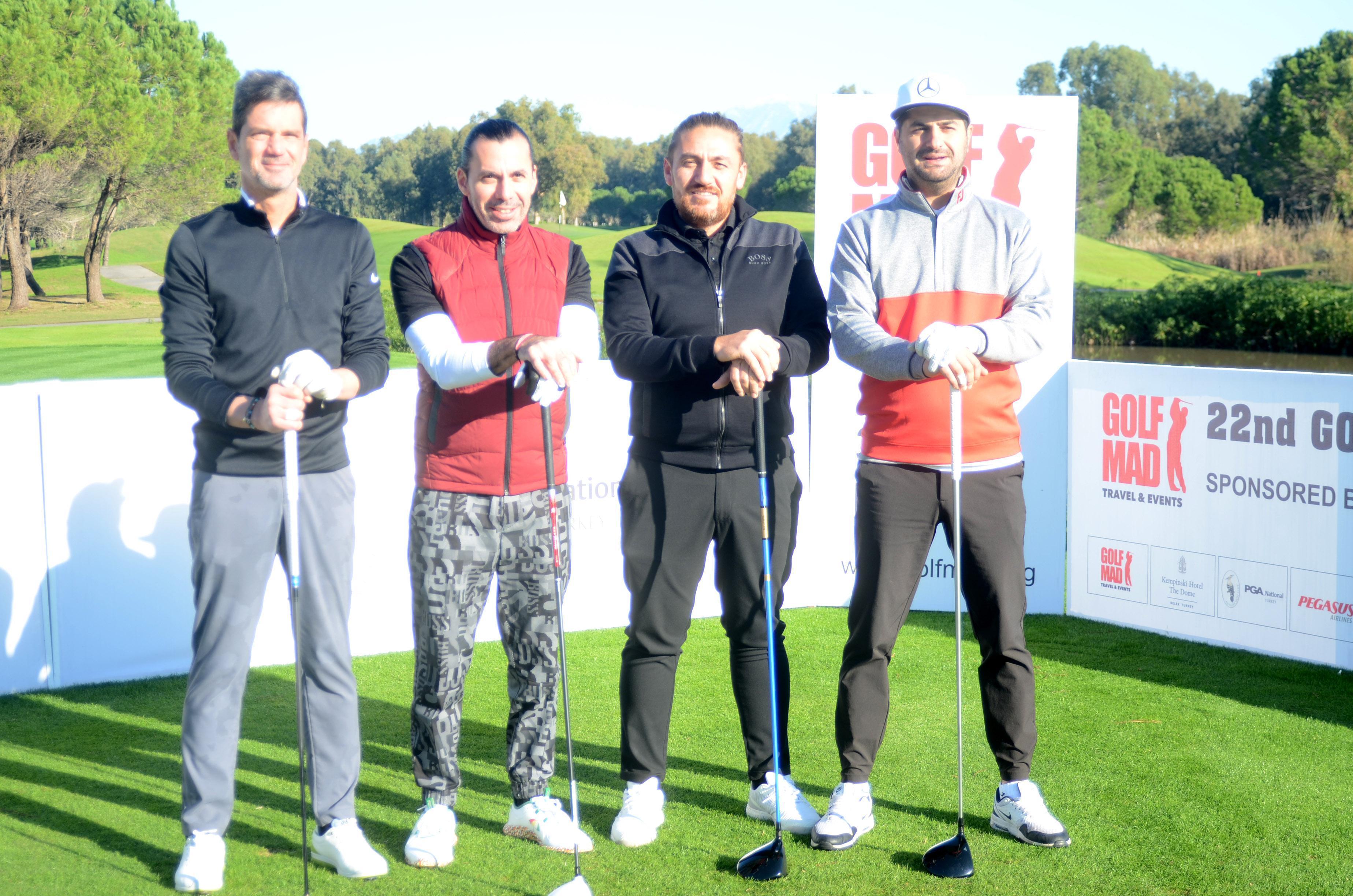 Antalyada Golf-Mad Pro-Am Turnuvası başladı