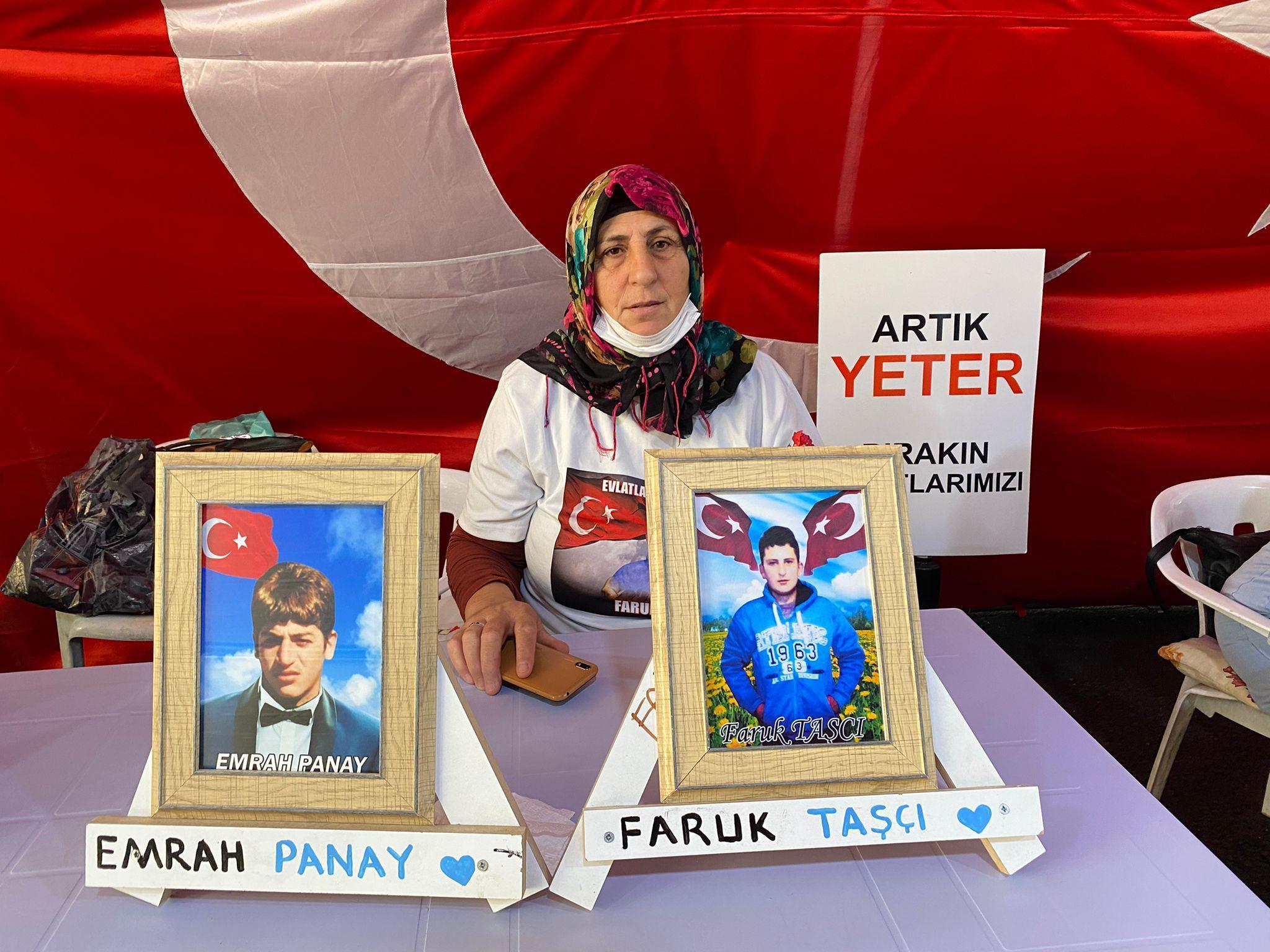 Evlat nöbetindeki anne: Bu çile artık bitsin