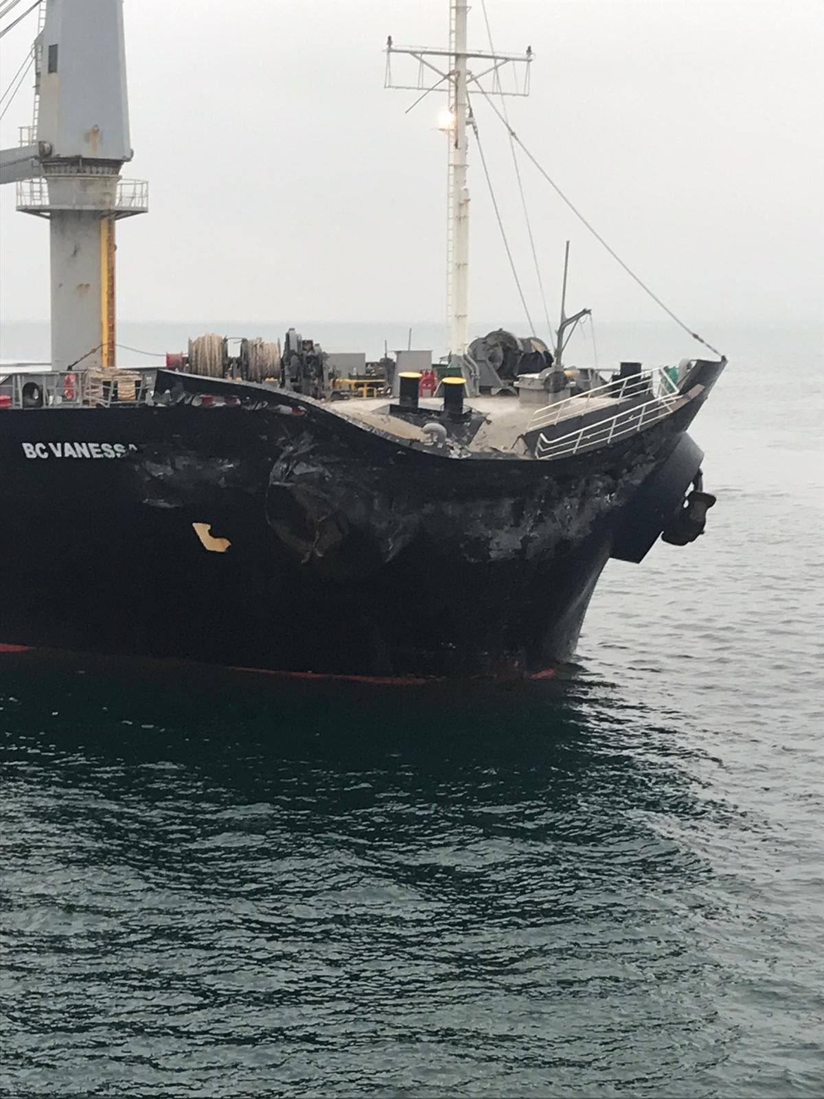 Ships collided in the Sea of Marmara