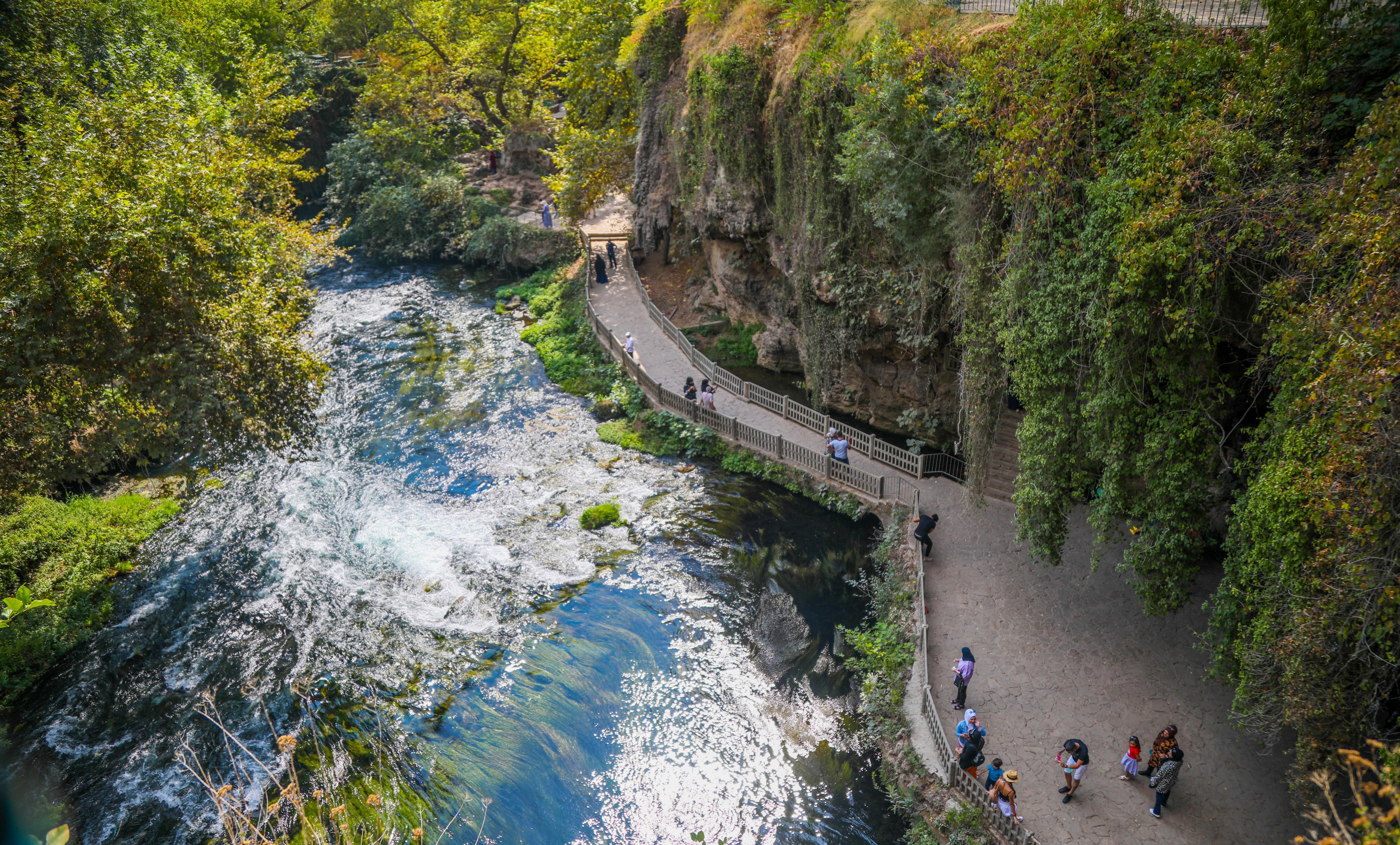 Düden Şelalesi, kendini toparlıyor