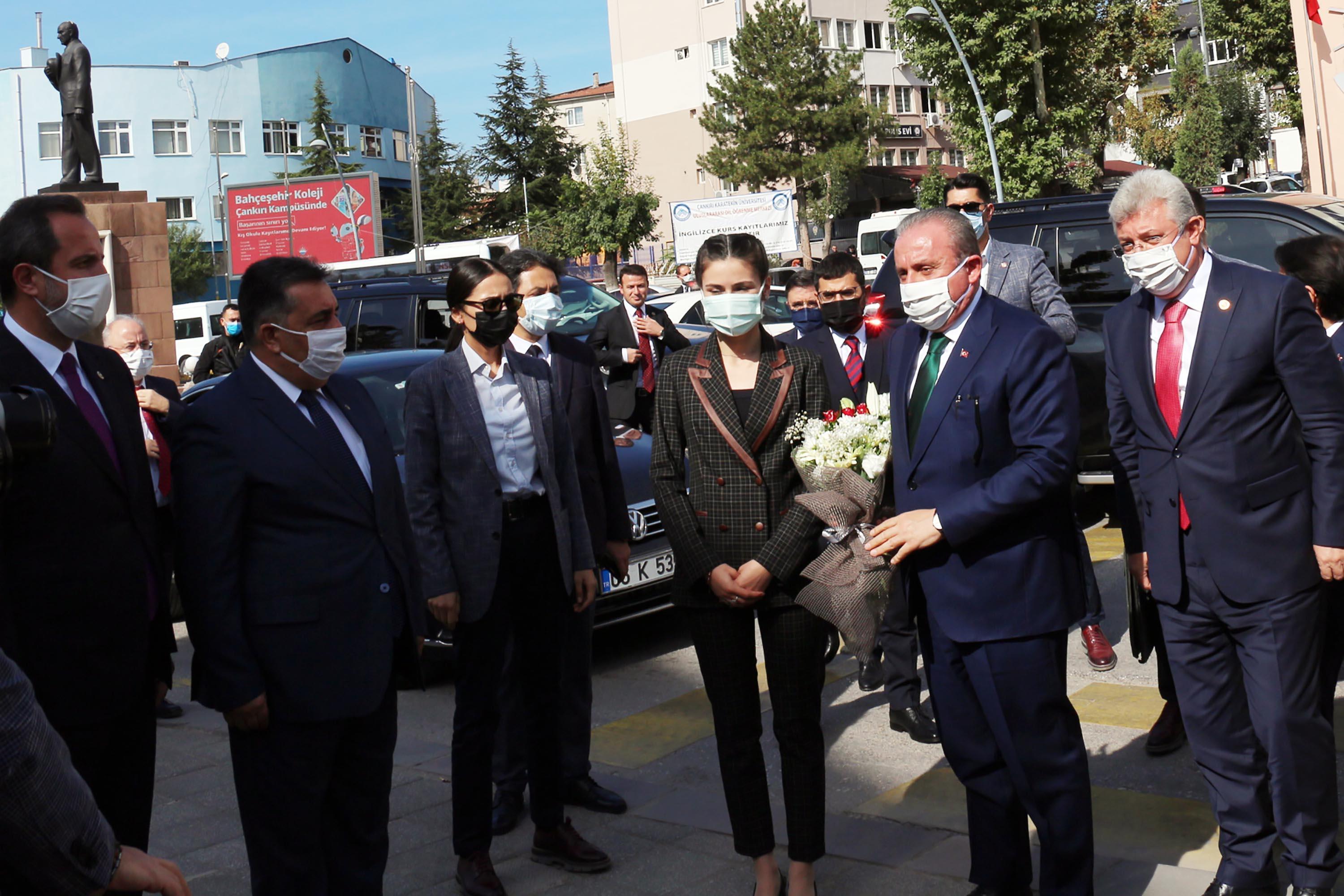 TBMM Başkanı Şentop: Biz büyük bir davanın, büyük iddiaların insanlarıyız