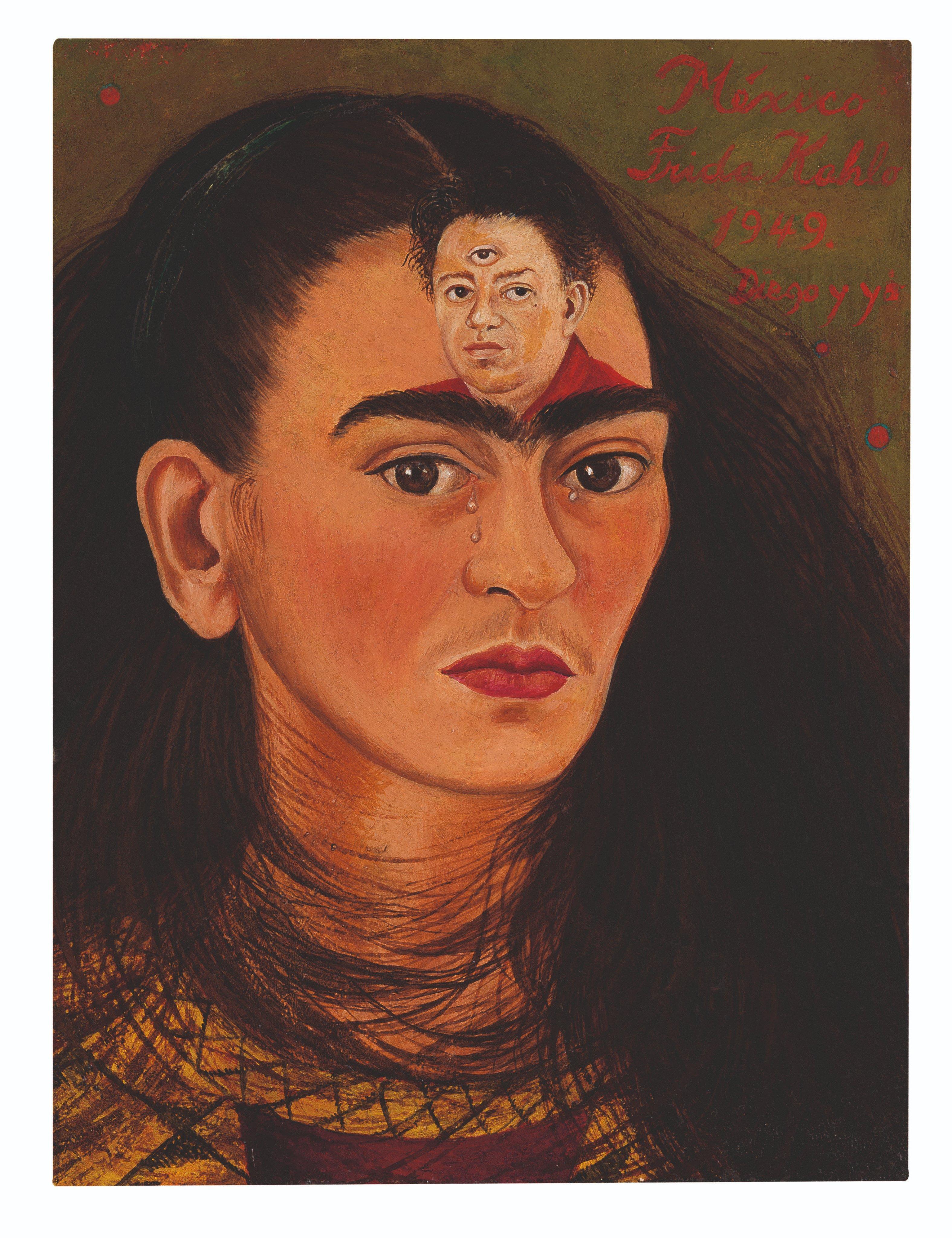 Frida Kahlo’nun son otoportresi, ABD’de 34,9 milyon dolara satıldı