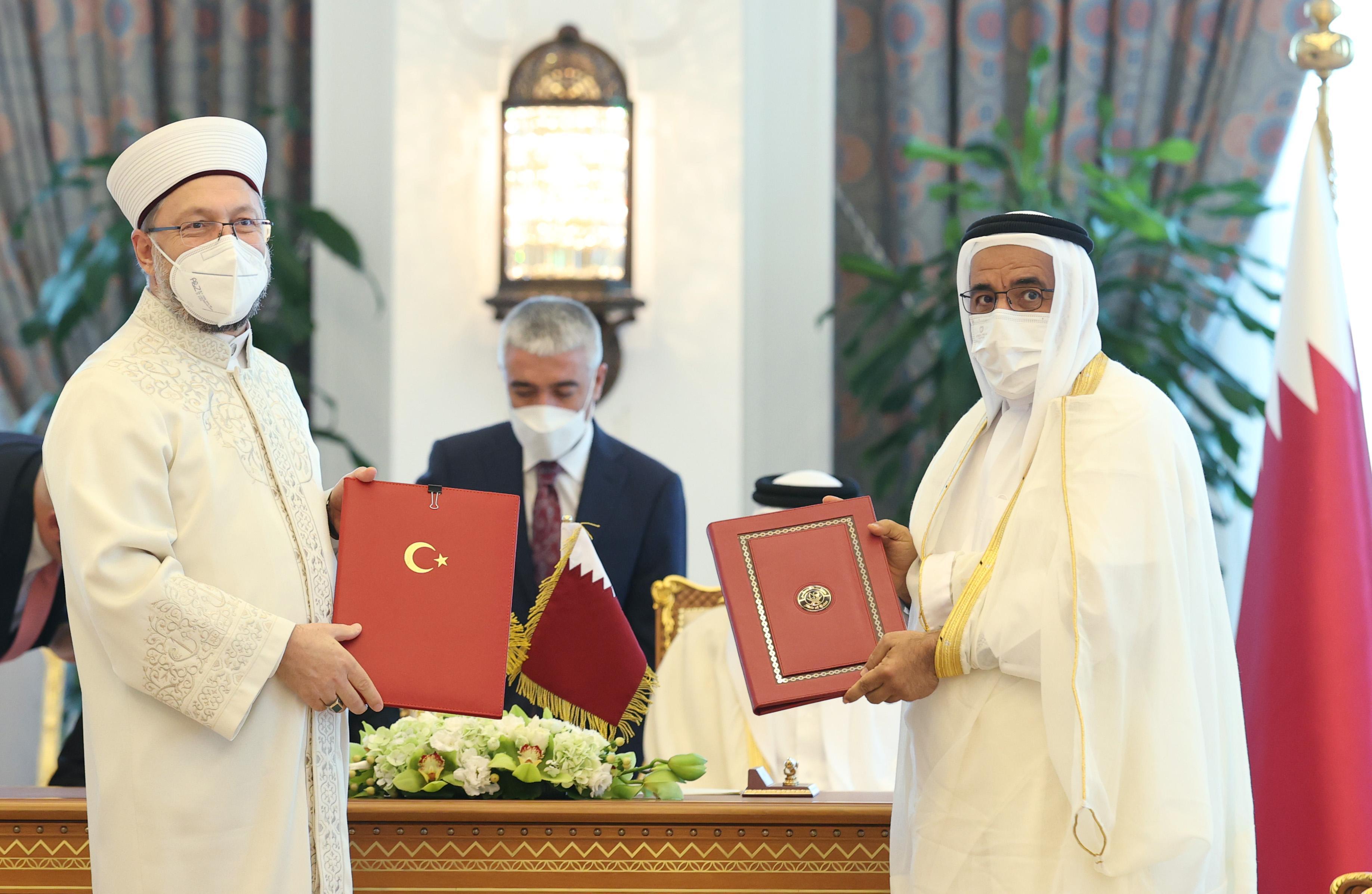 Katar’da ortak anlaşmalar imzalandı
