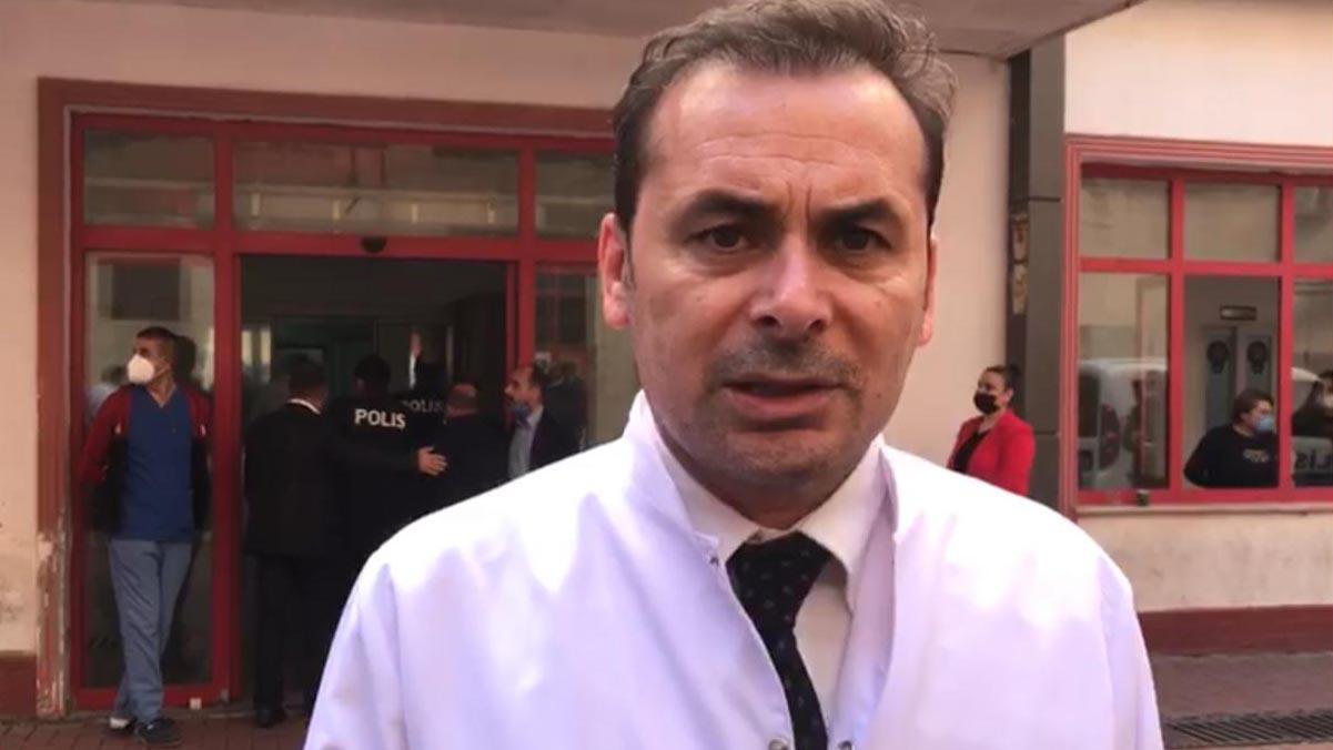 Zonguldakta hastanede oksijen tüpü patladı: 2 yaralı