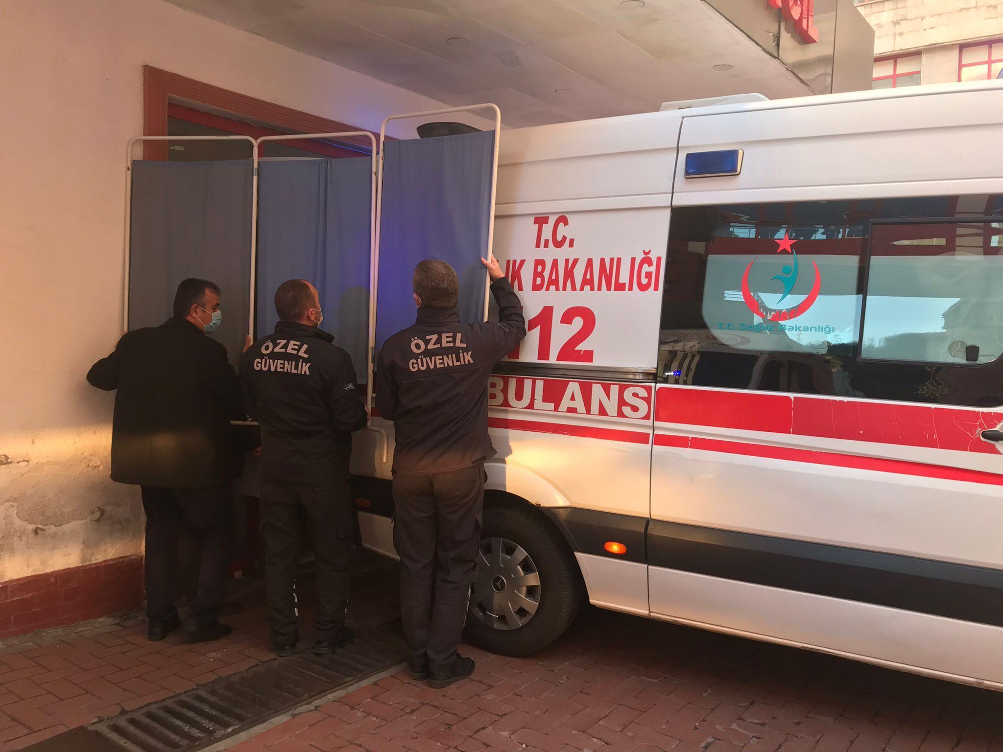 Zonguldakta hastanede oksijen tüpü patladı: 2 yaralı
