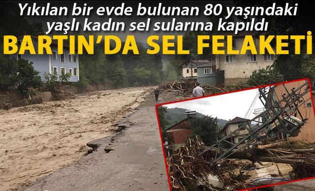 Sinop ve Samsunda sağanak sele neden oldu; vatandaşlar evlerinde mahsur kaldı