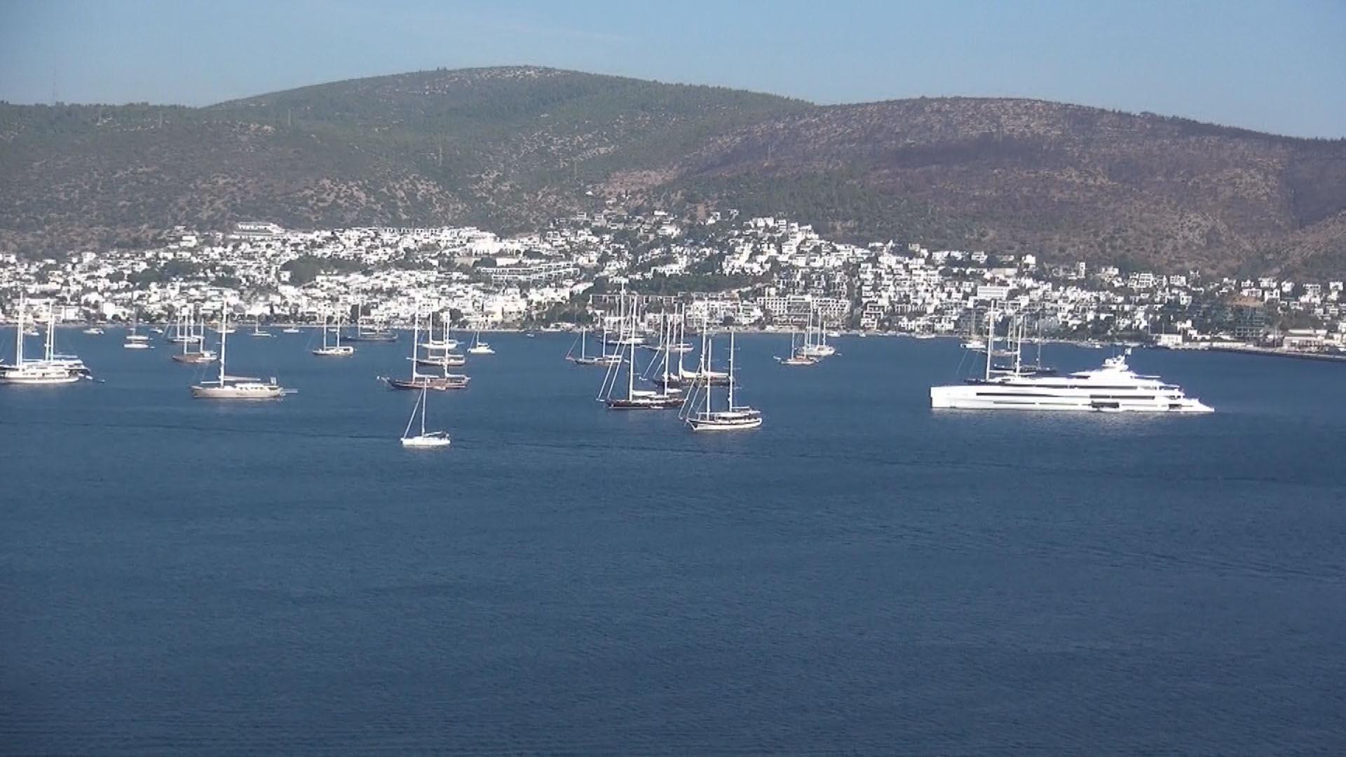 bill gates yacht bodrum