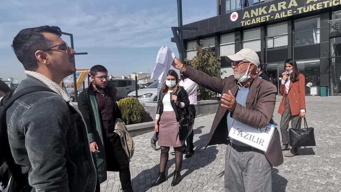 Ankara Barosundan arzuhalcilik yapan 5 kişiye suç duyurusu