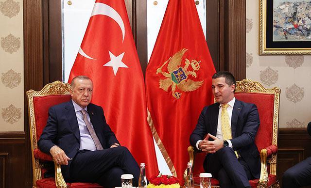 Cumhurbaşkanı Erdoğan: Karadağ’la 250 milyon dolarlık ticari hedef koyduk