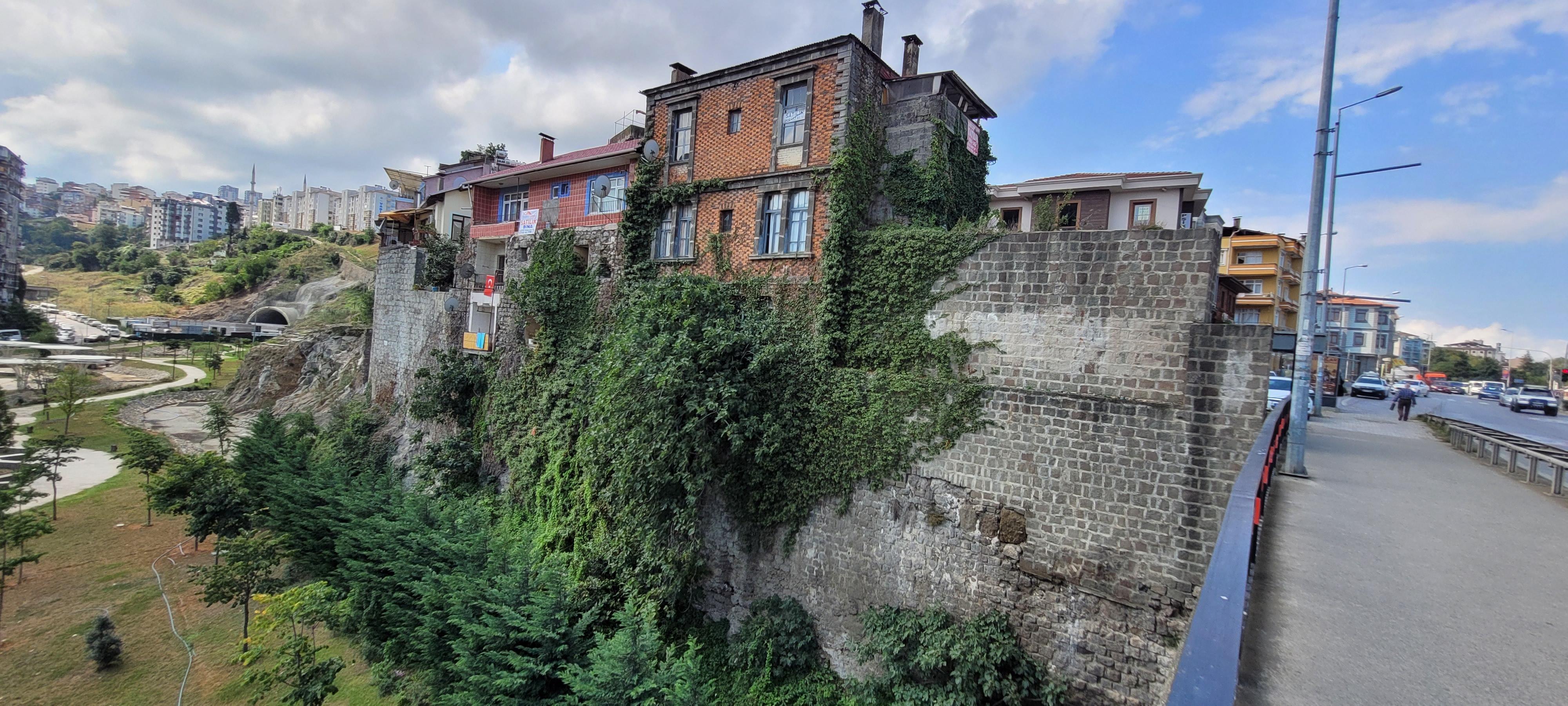 Trabzonda tapulu kale kondu kirliliği