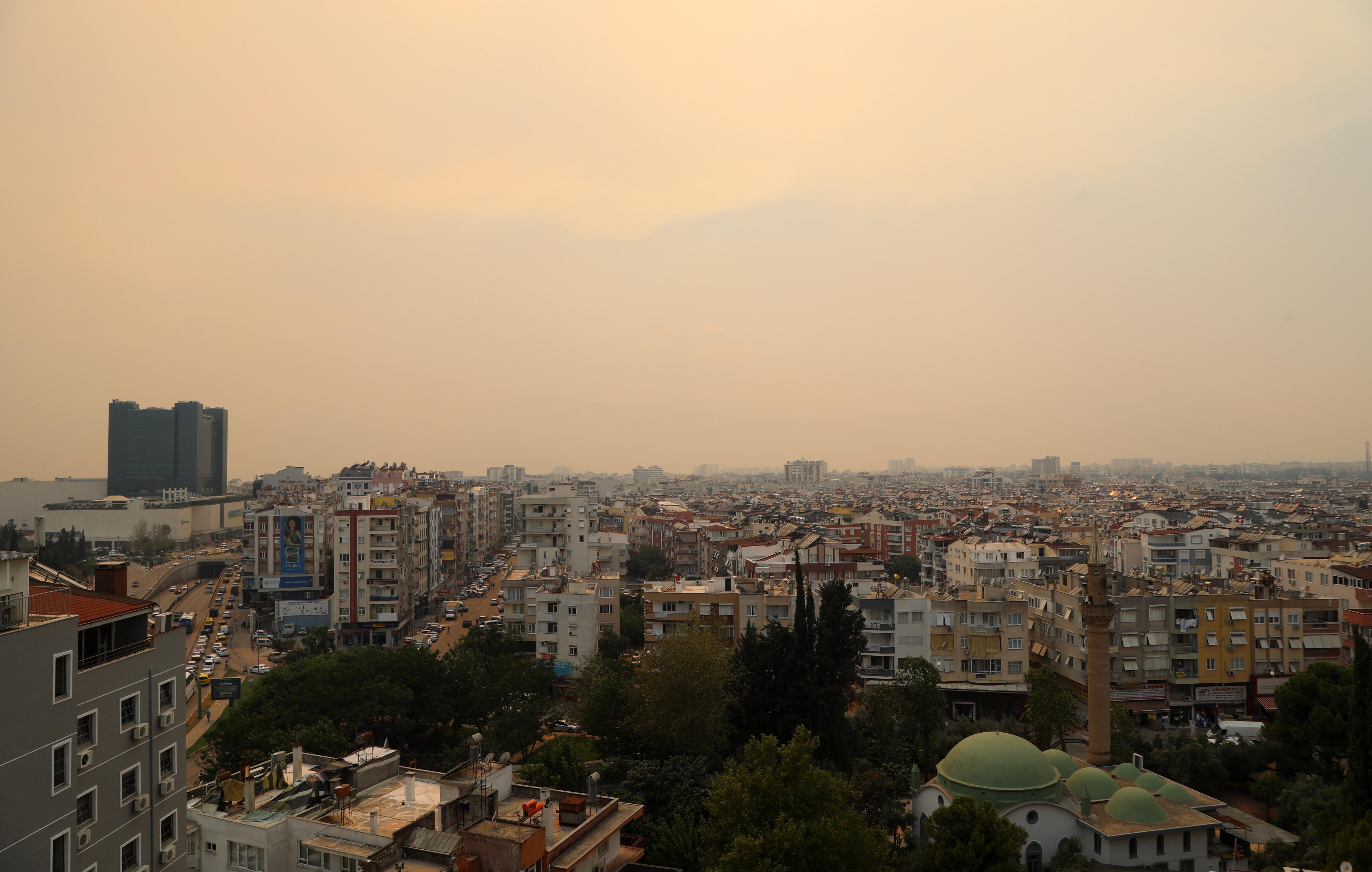 Bucakta orman yangını