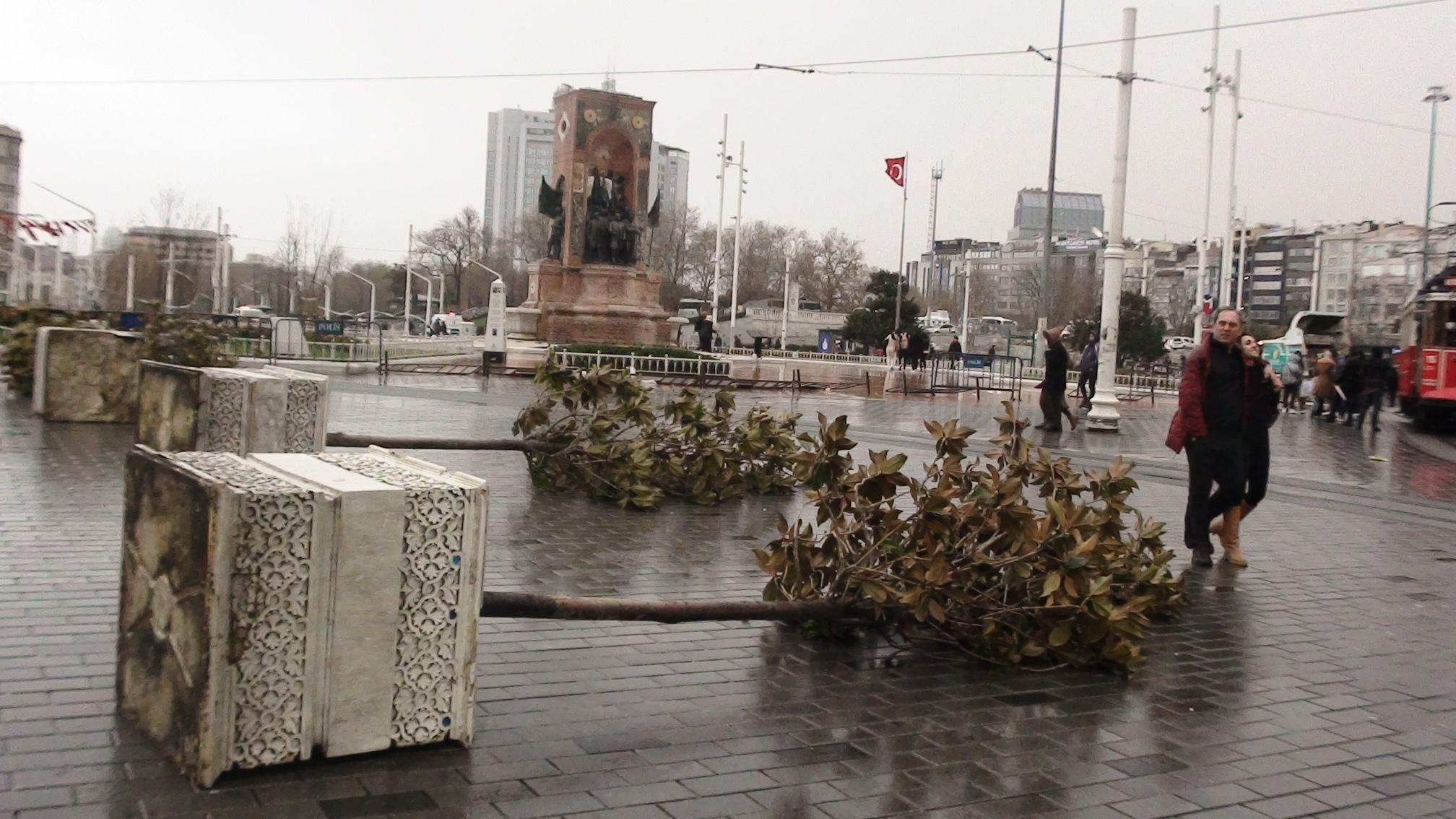 İstanbulun lodos ve yağış bilançosu