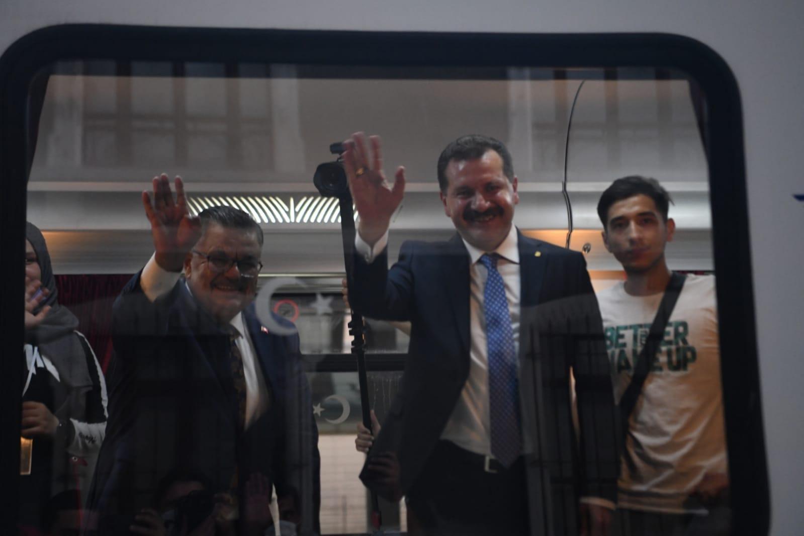 Zafer Treni Ankaradan yola çıktı