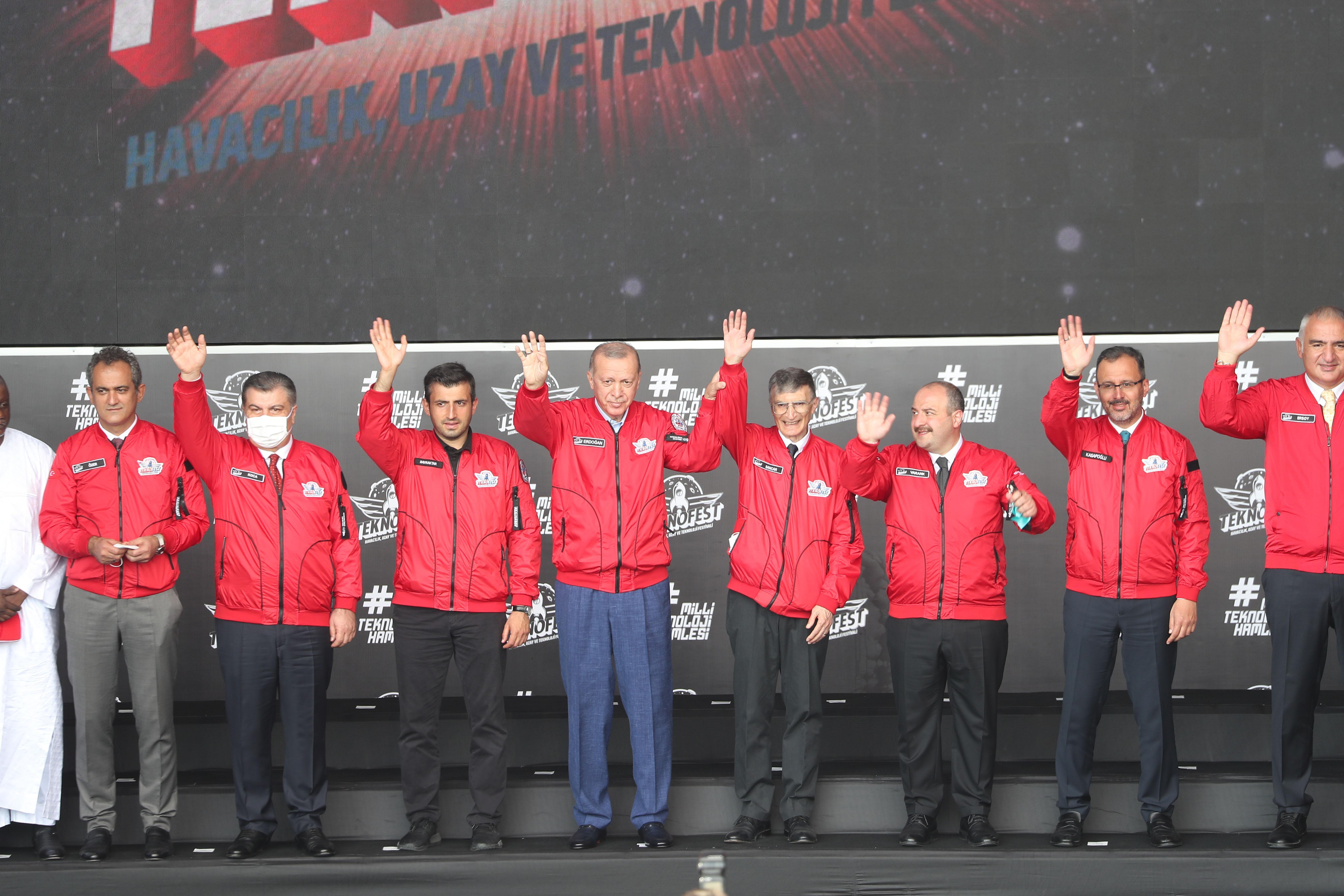 Cumhurbaşkanı Erdoğan TEKNOFESTte konuştu