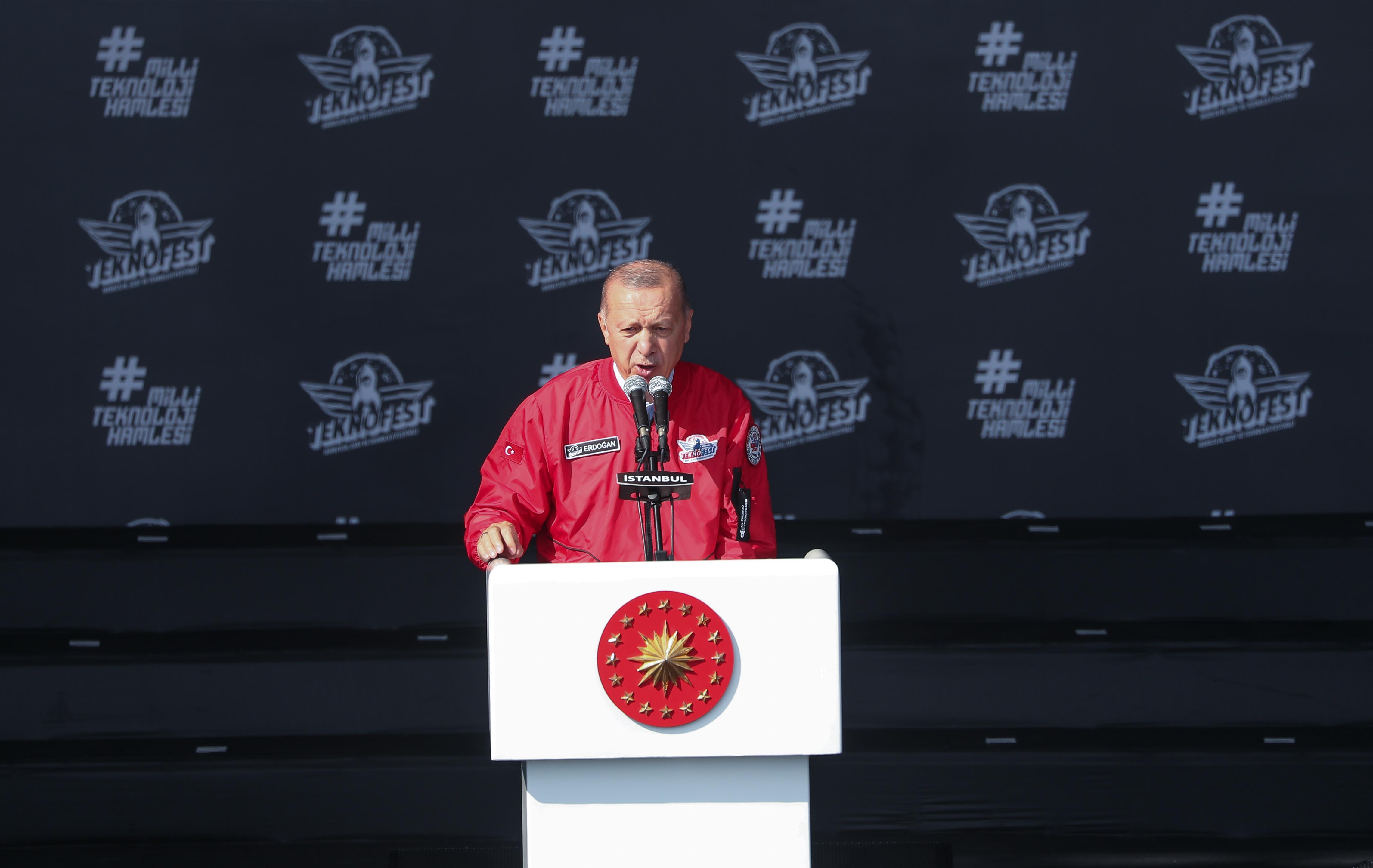 Cumhurbaşkanı Erdoğan TEKNOFESTte konuştu