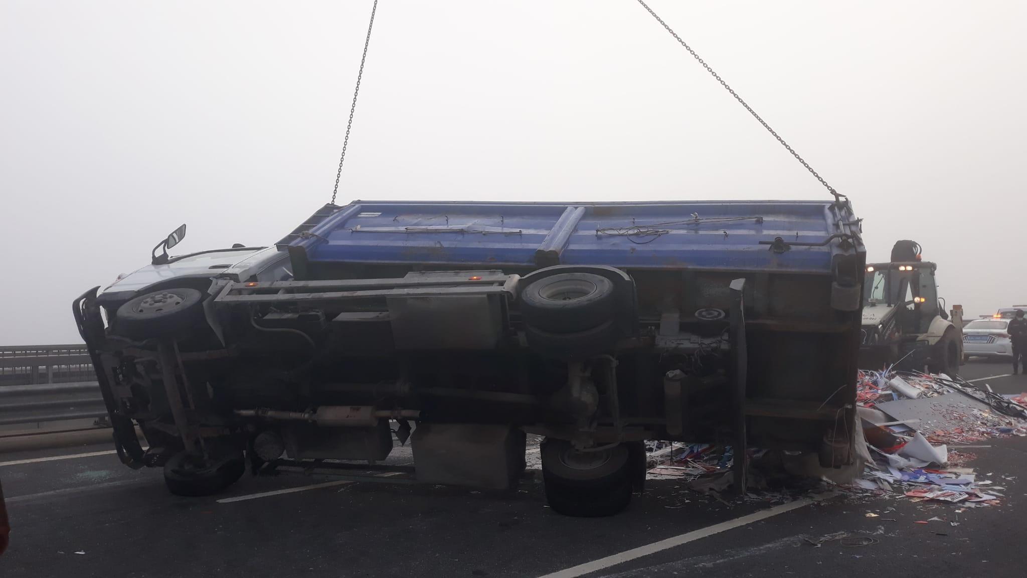 Kuzey Marmara Otoyolunda zincirleme kaza