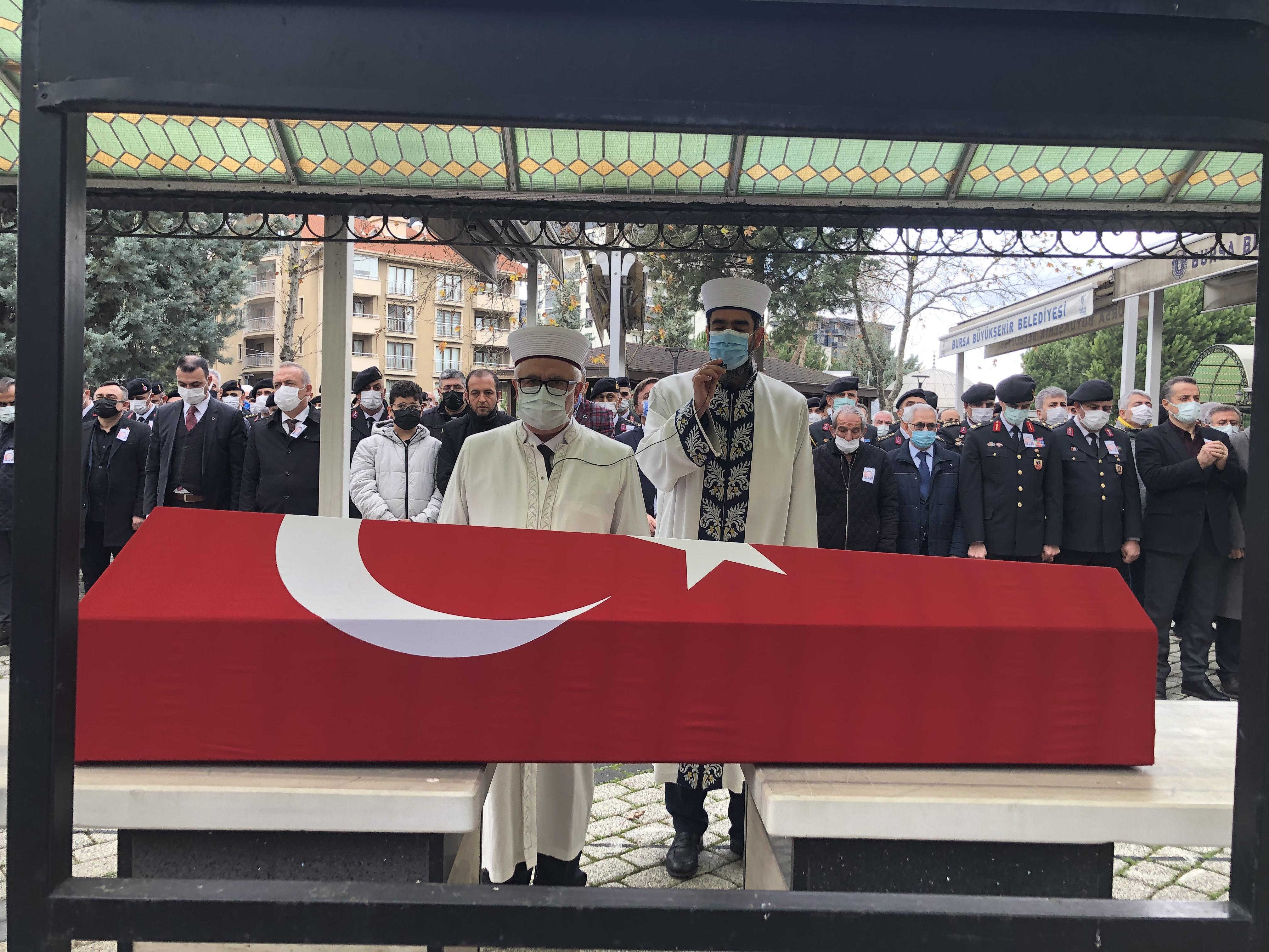 Aksaray İl Jandarma Komutanı Bilgiç, son yolculuğuna uğurlandı