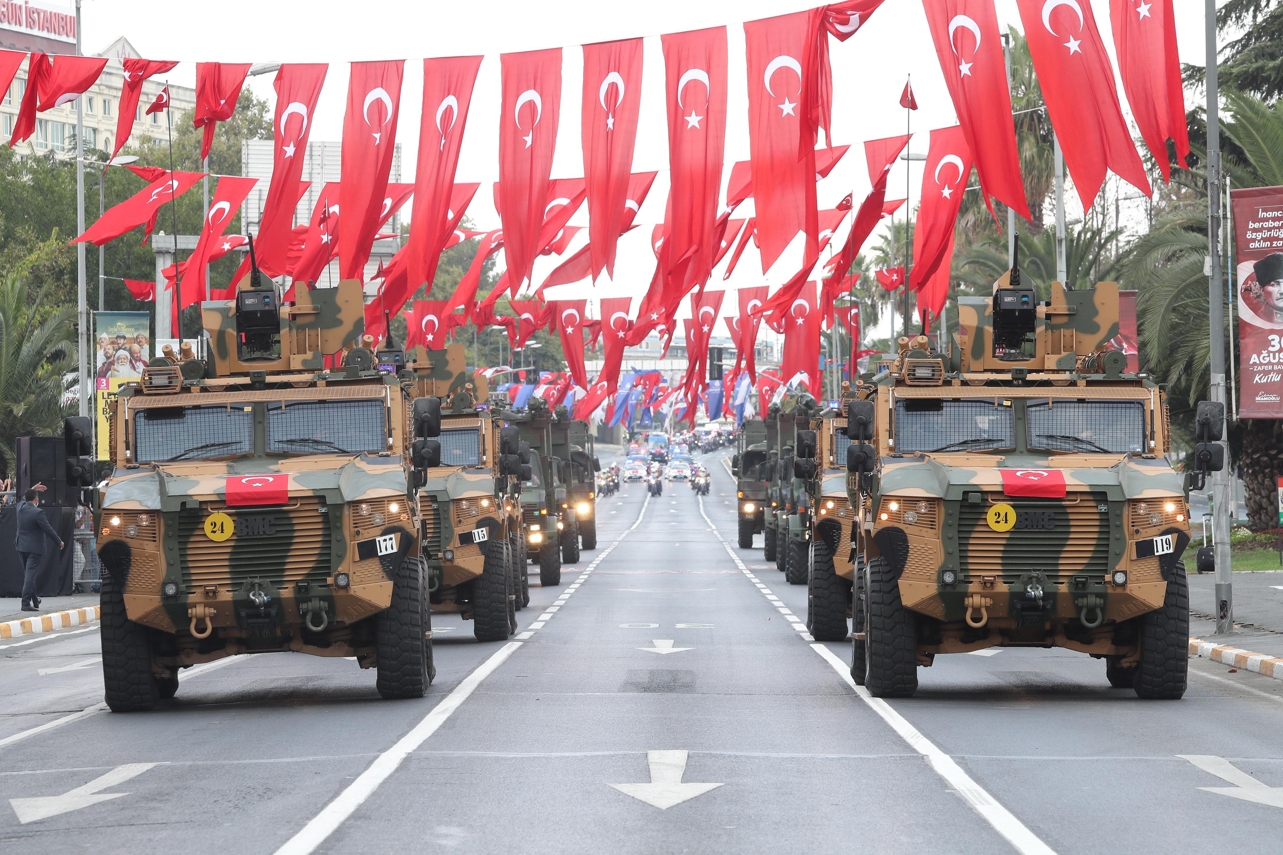 August 30th Victory Day is celebrated in Istanbul