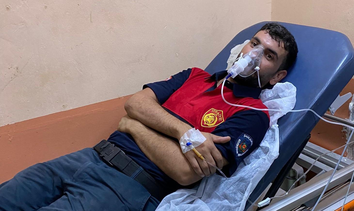 Akçakale’de arılar aileye saldırdı