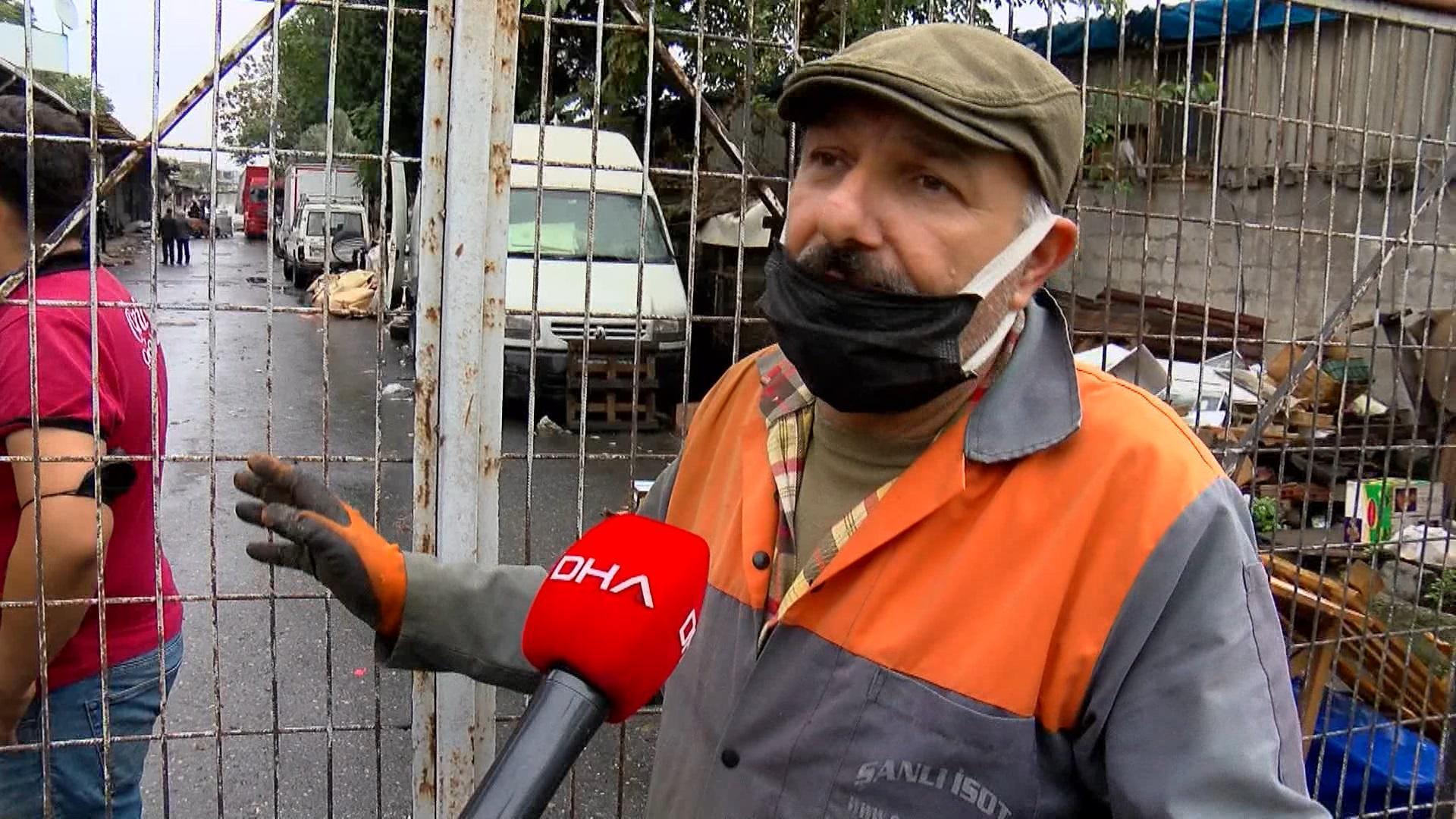 Rami Kuru Gıda Halinde yıkım devam ediyor