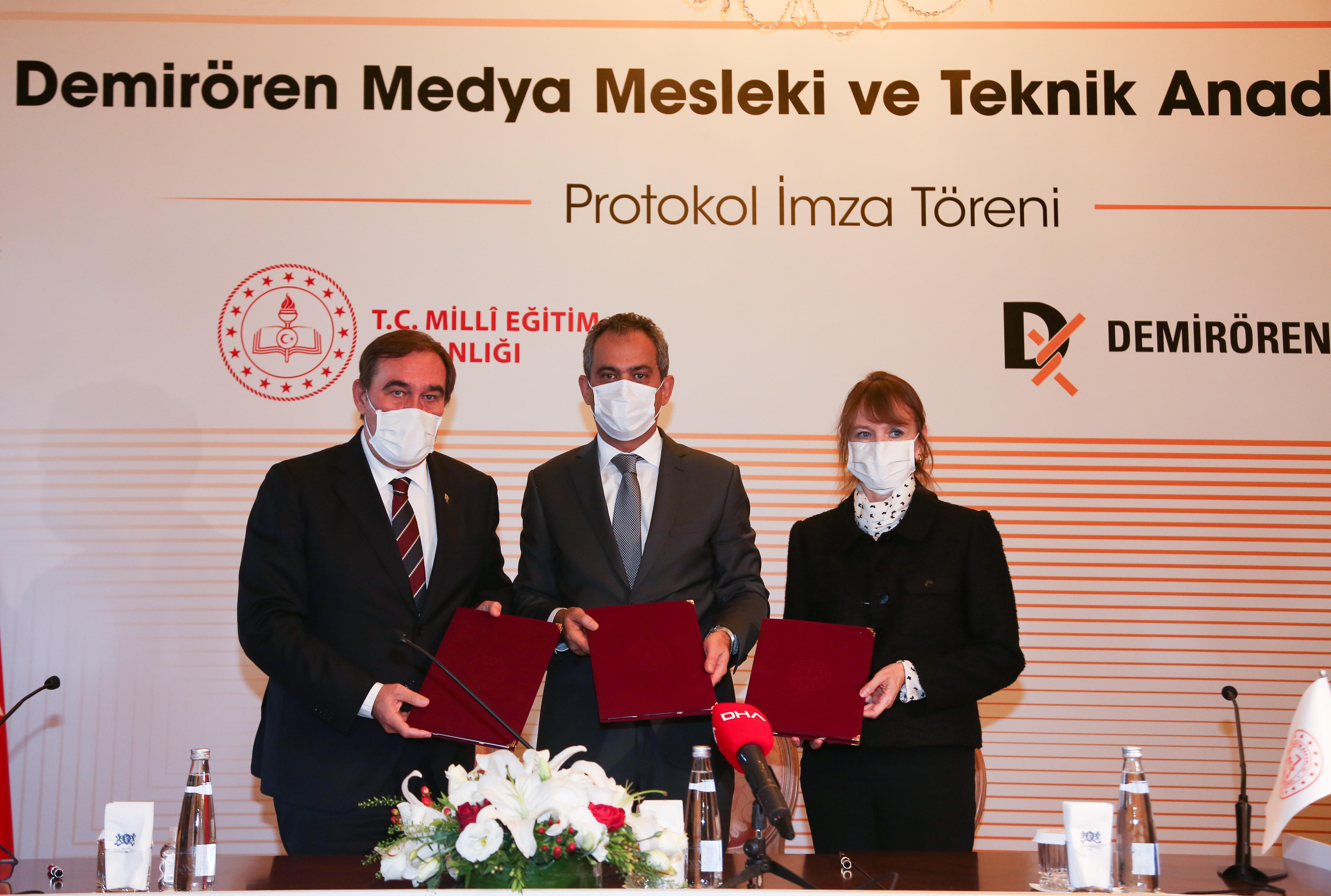 Demirören Medya Mesleki ve Teknik Anadolu Lisesi açılıyor