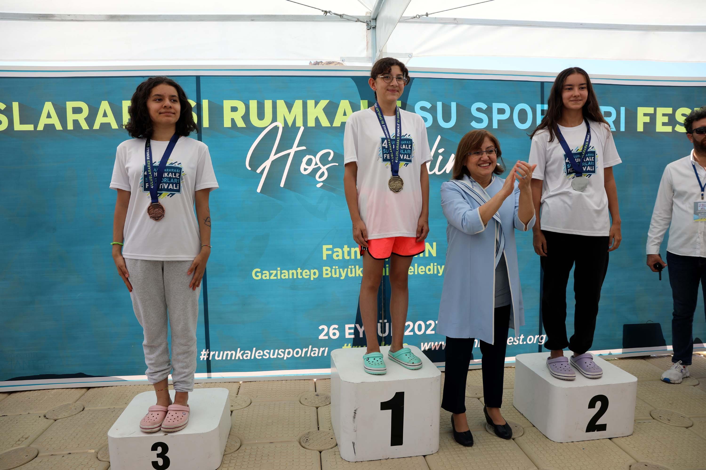 Gaziantepte 4üncü Uluslararası Rumkale Su Sporları Festivali başladı
