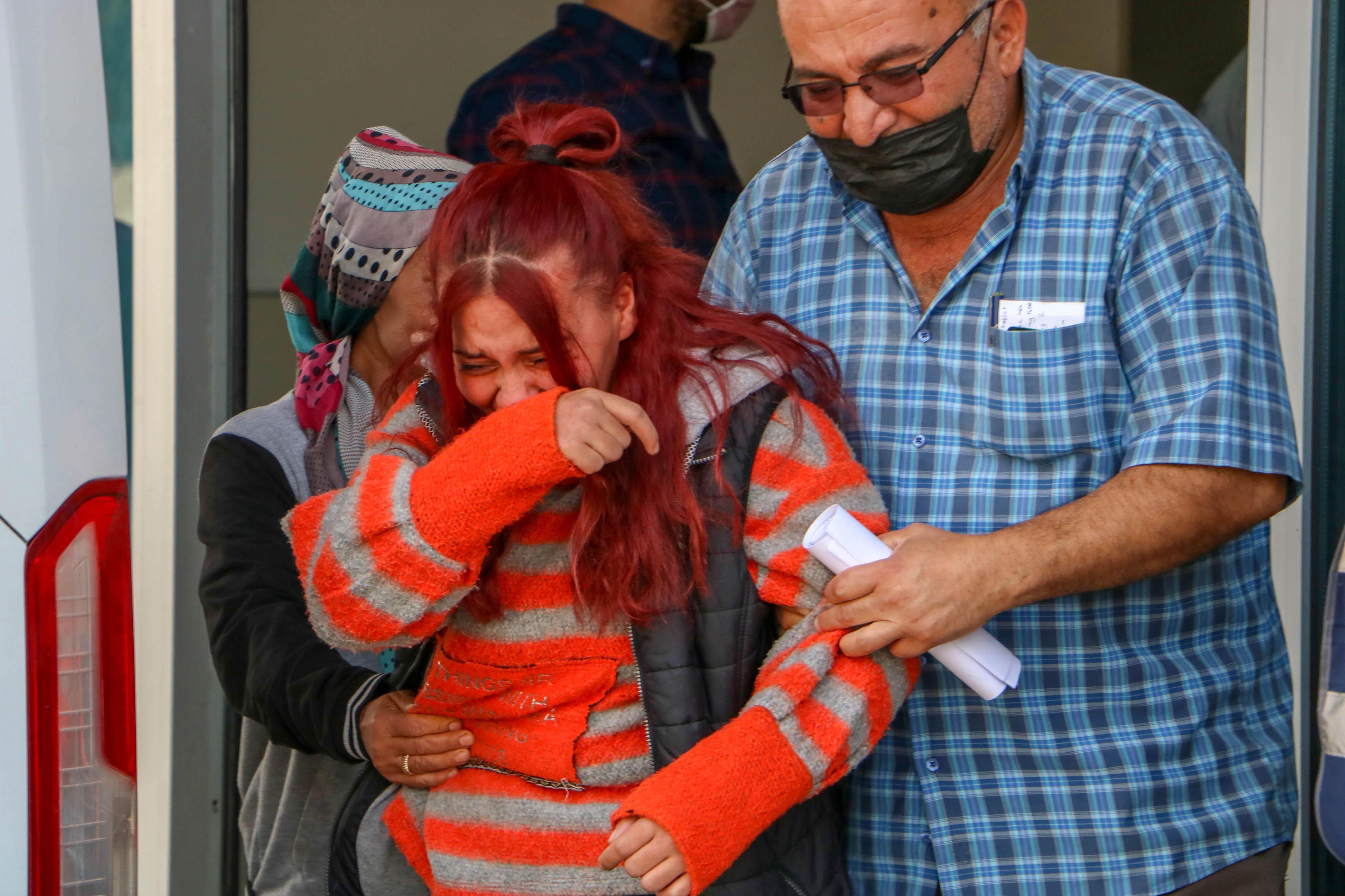 3 aylık bebeğinin cenazesini görünce gözyaşına boğuldu