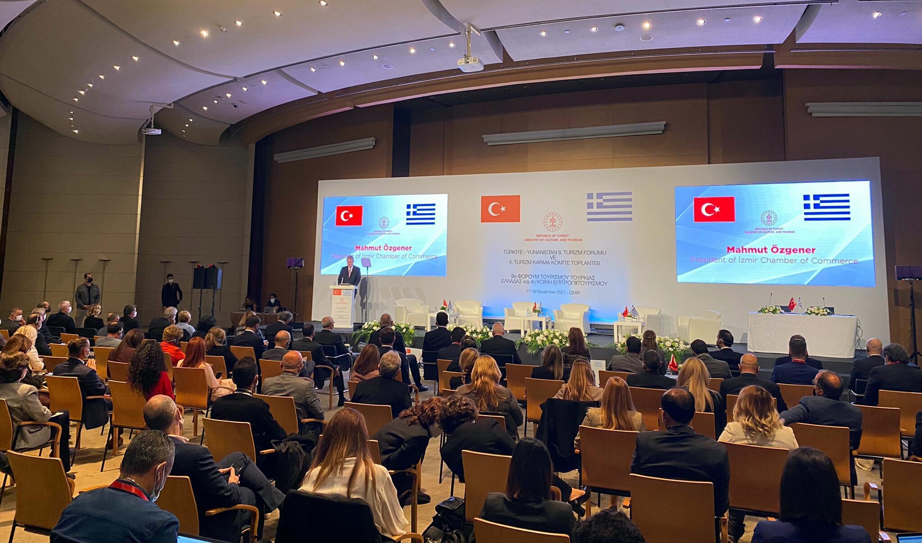 Turkey-Greece Forum held in Izmir with participation of Culture Ministers of both countries