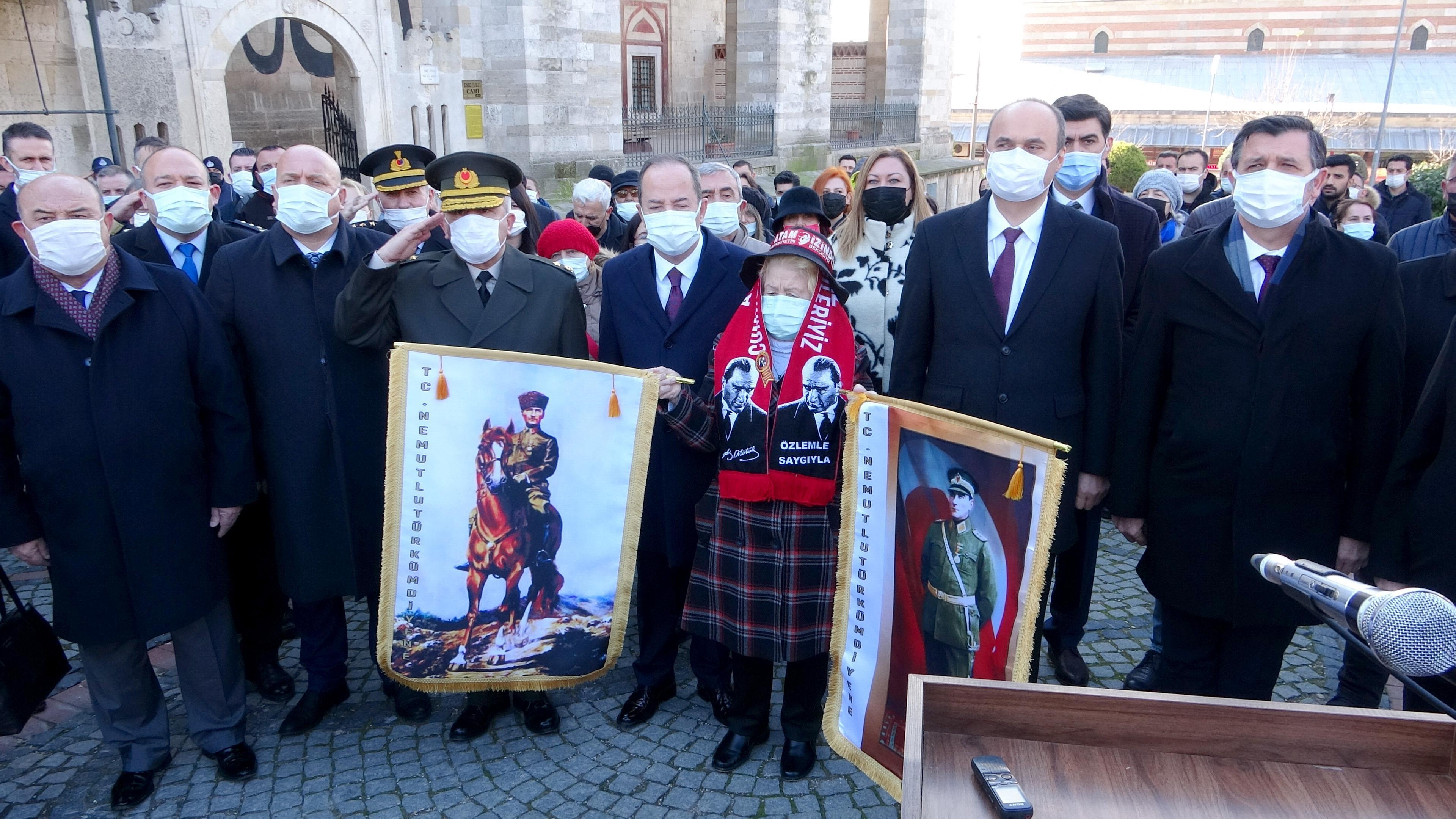 Edirnede 18 bin 742 metrelik  Atatürk Bulvarı açıldı; başkan Türkiyenin en uzunu dedi