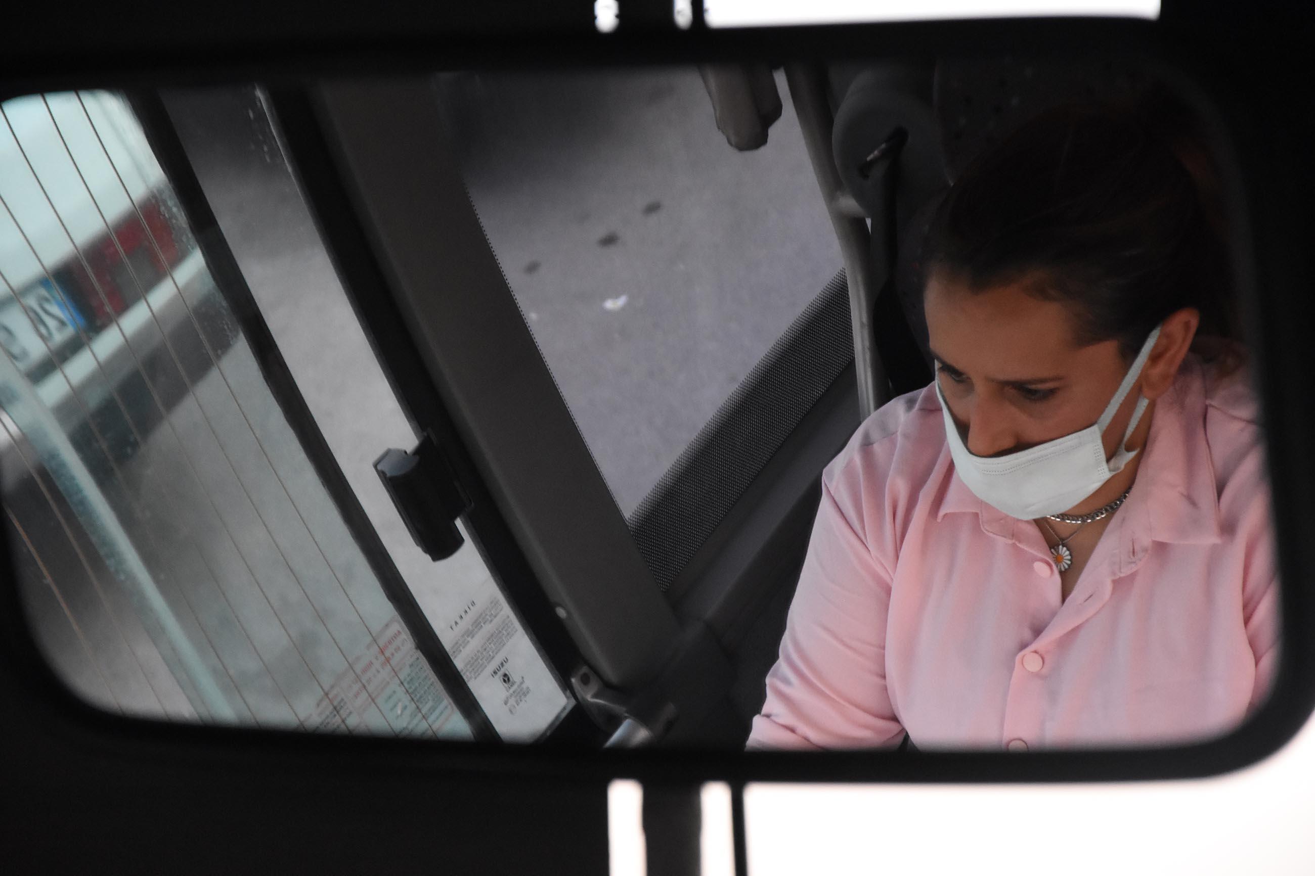Yasemin, the first and only female public bus driver in Kutahya