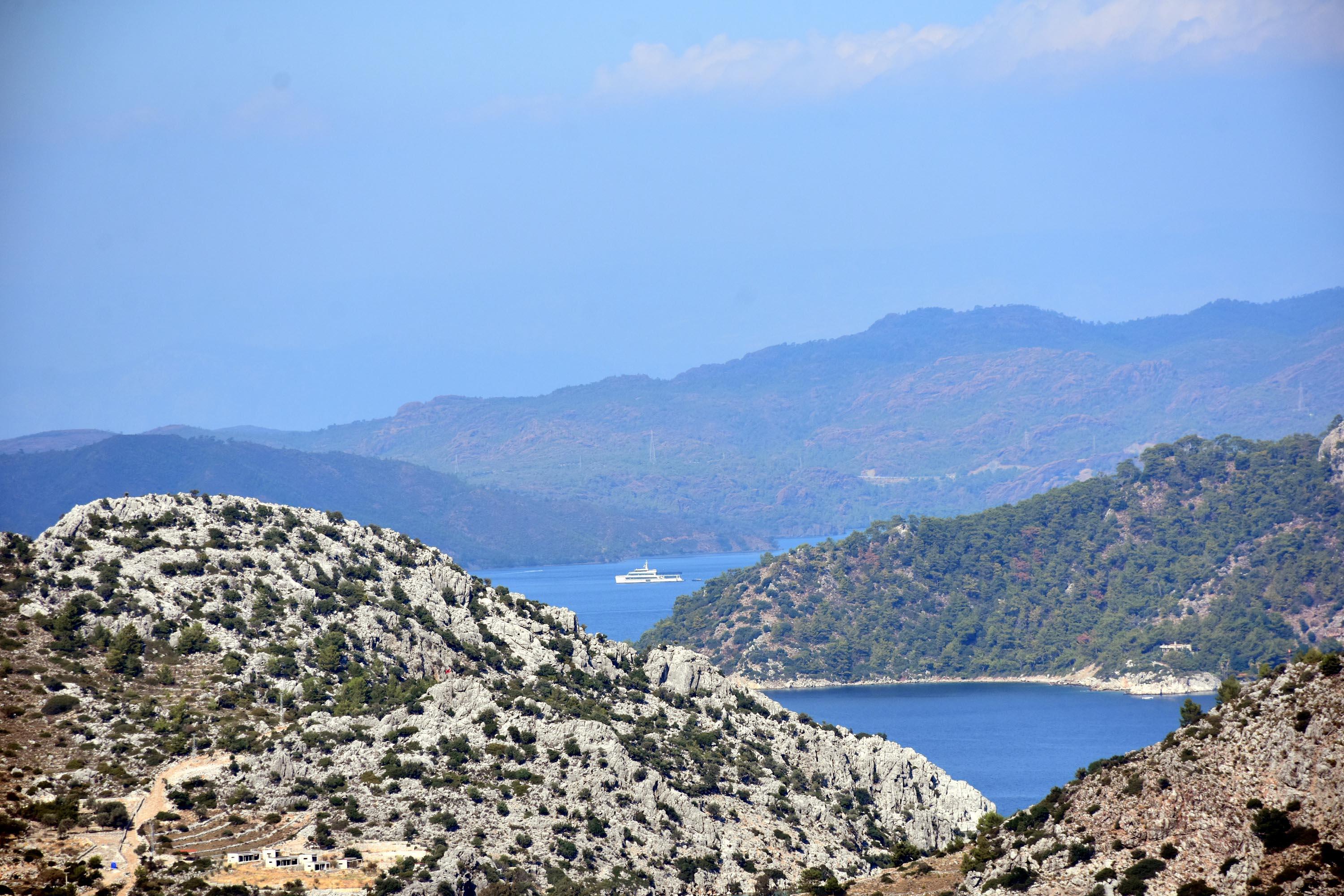 Microsoftun kurucusu Bill Gatesin yatları Marmariste