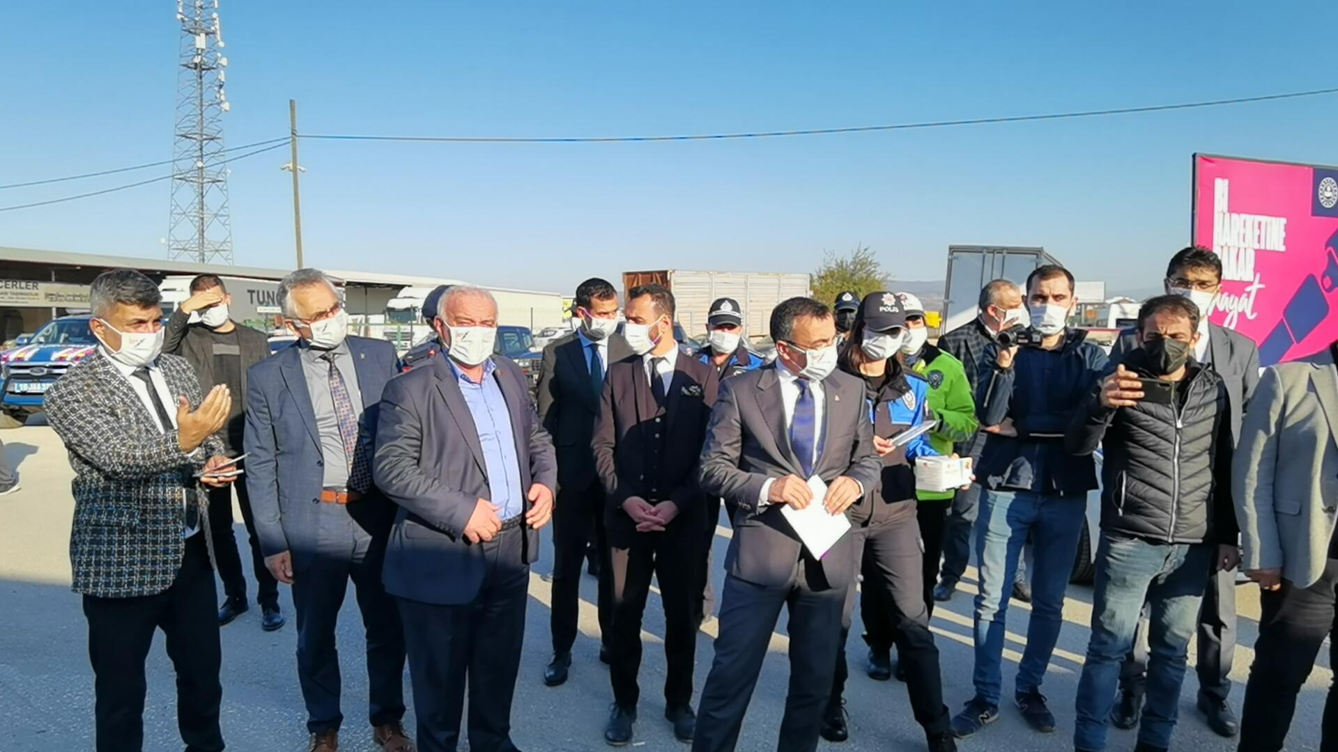 Kaymakam ile sürücü arasında güldüren diyalog