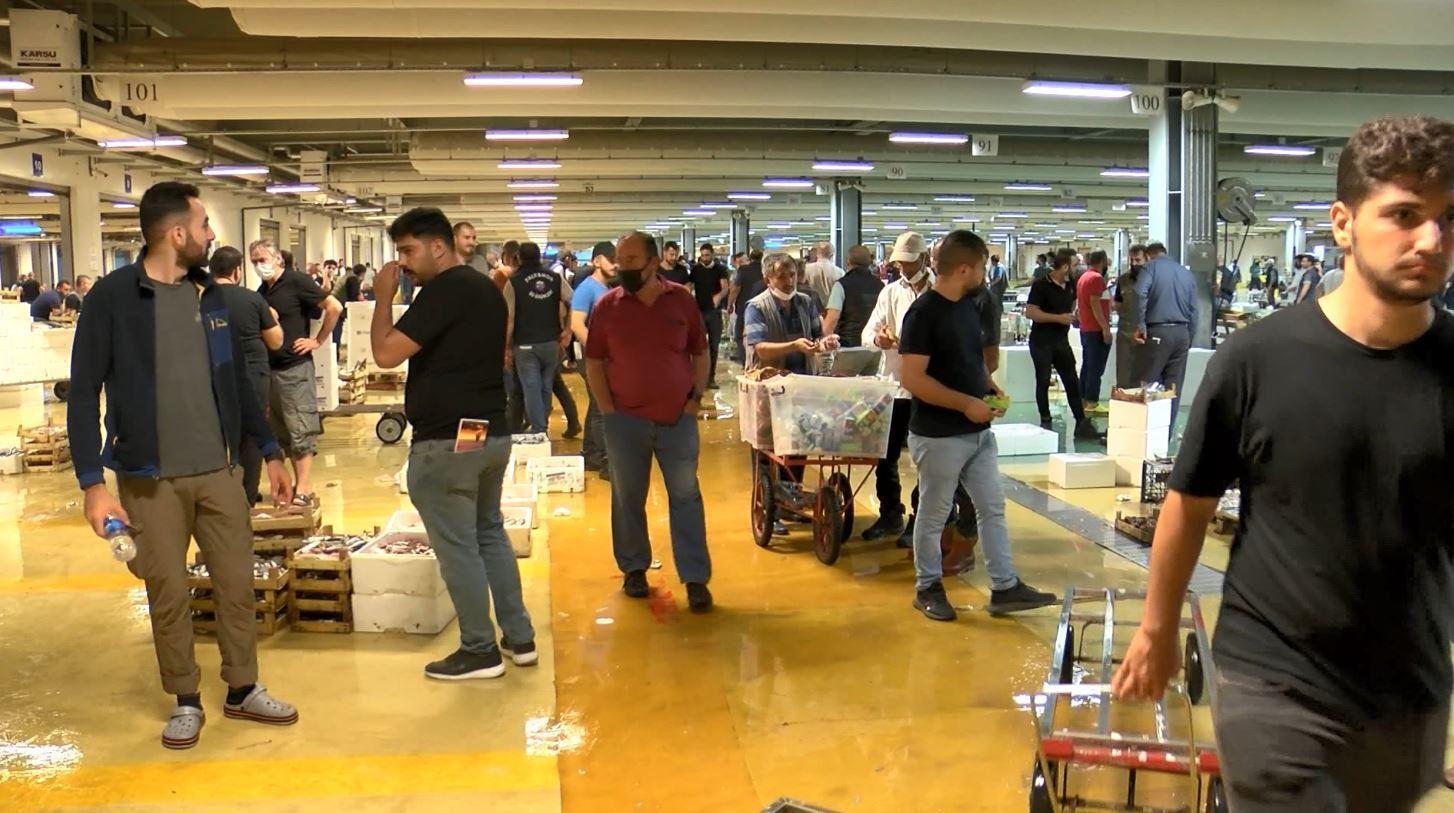 Sezonun açılmasıyla Gürpınar Balık Halinde ilk mezatlar gerçekleşti