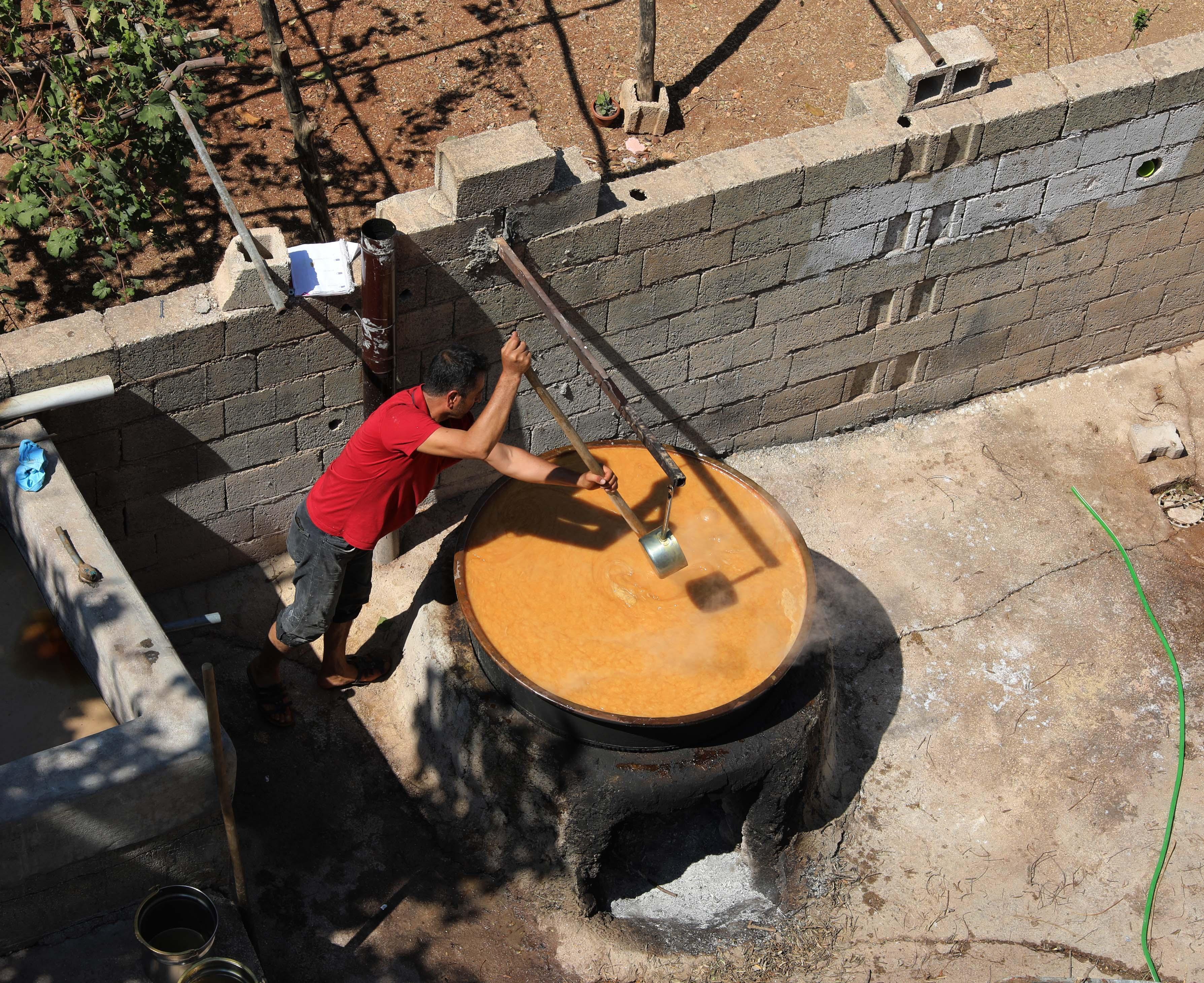 Gaziantepte pekmez ve pestil telaşı başladı