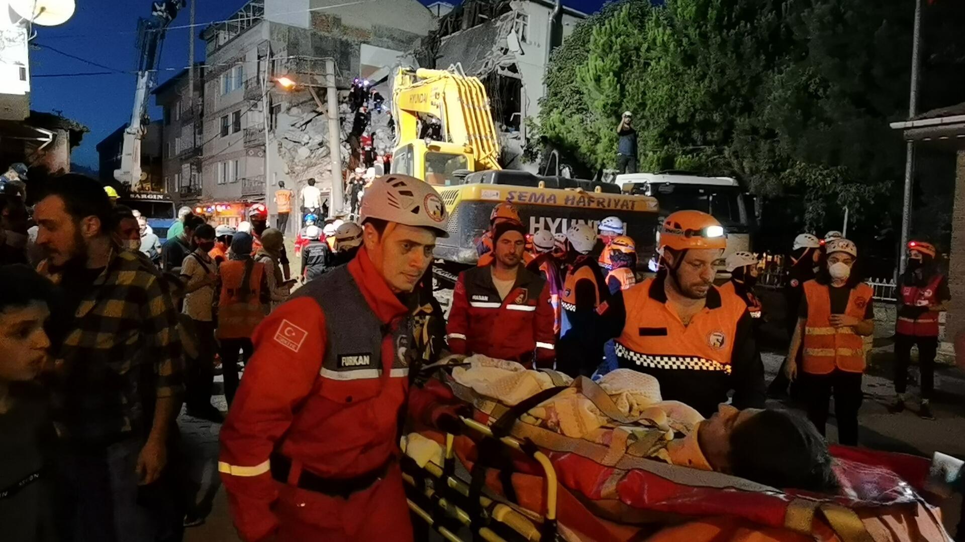 Bursada gerçeğini aratmayan deprem tatbikatı