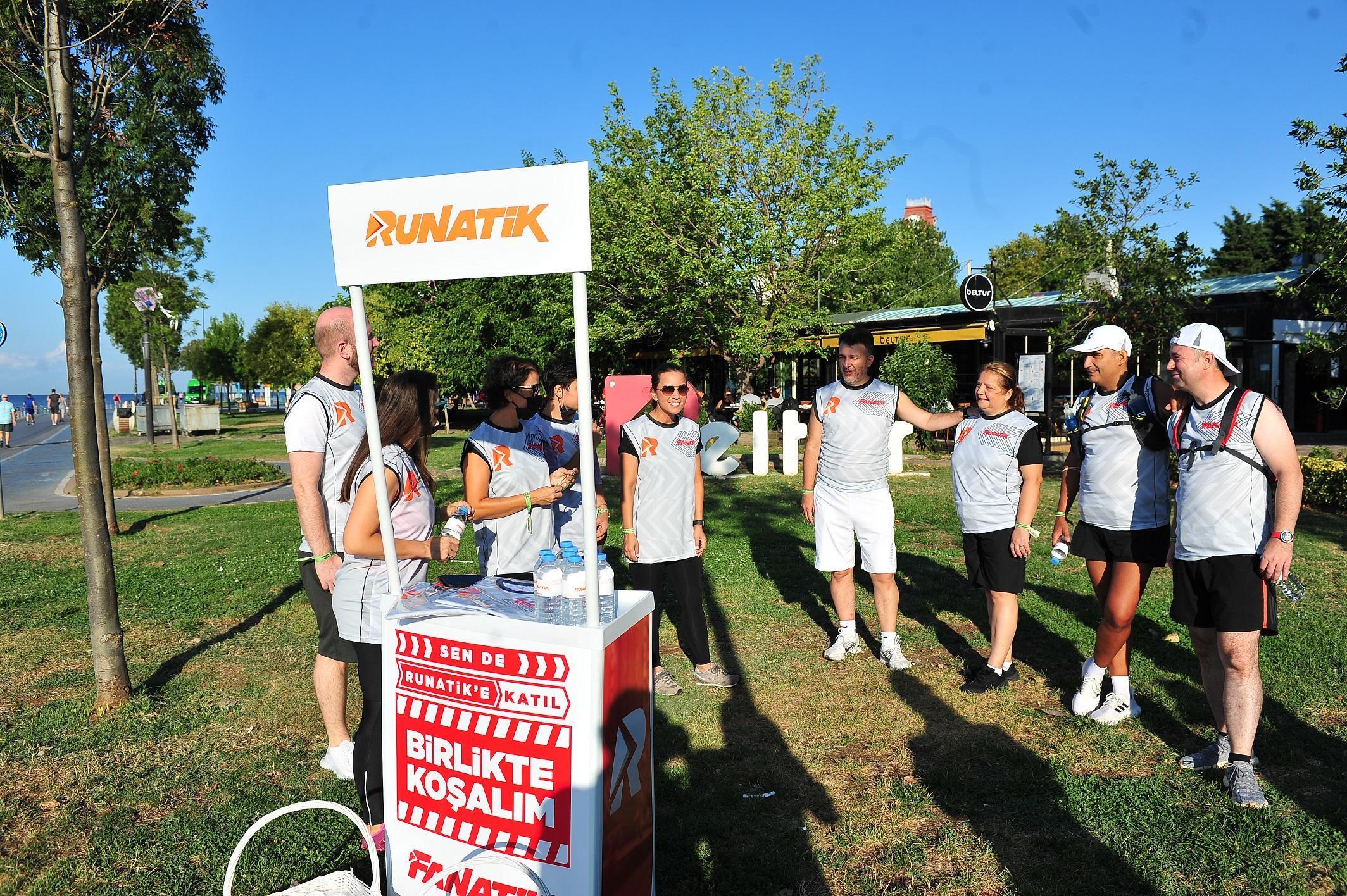 Runatik, sporseverlerin katılımıyla ilk kez koşuldu
