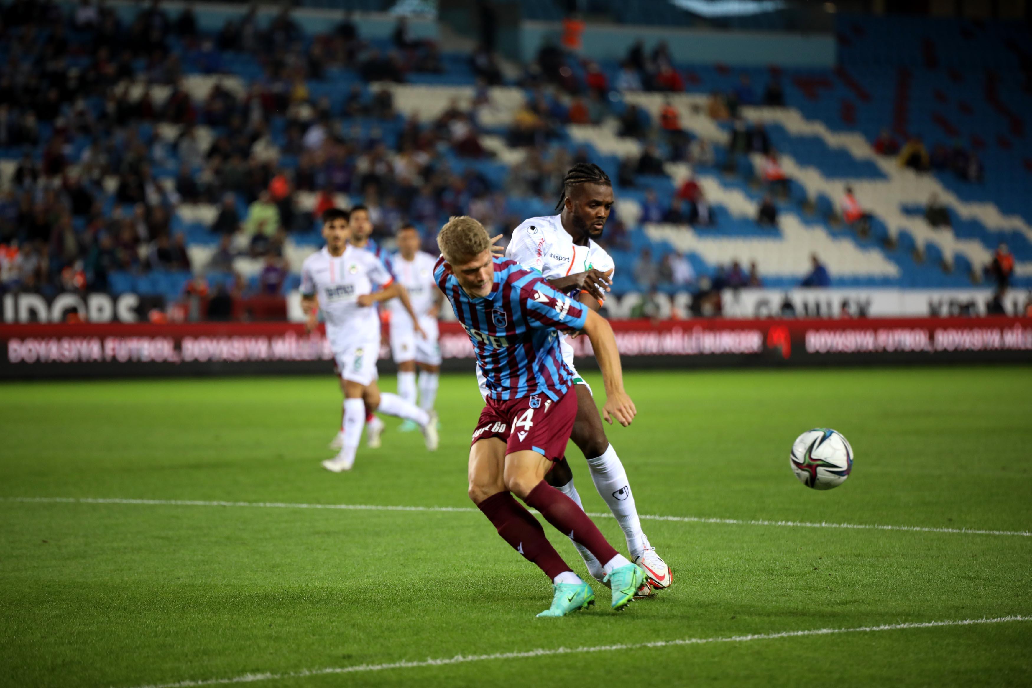 Trabzonspor - Aytemiz Alanyaspor: 1-1