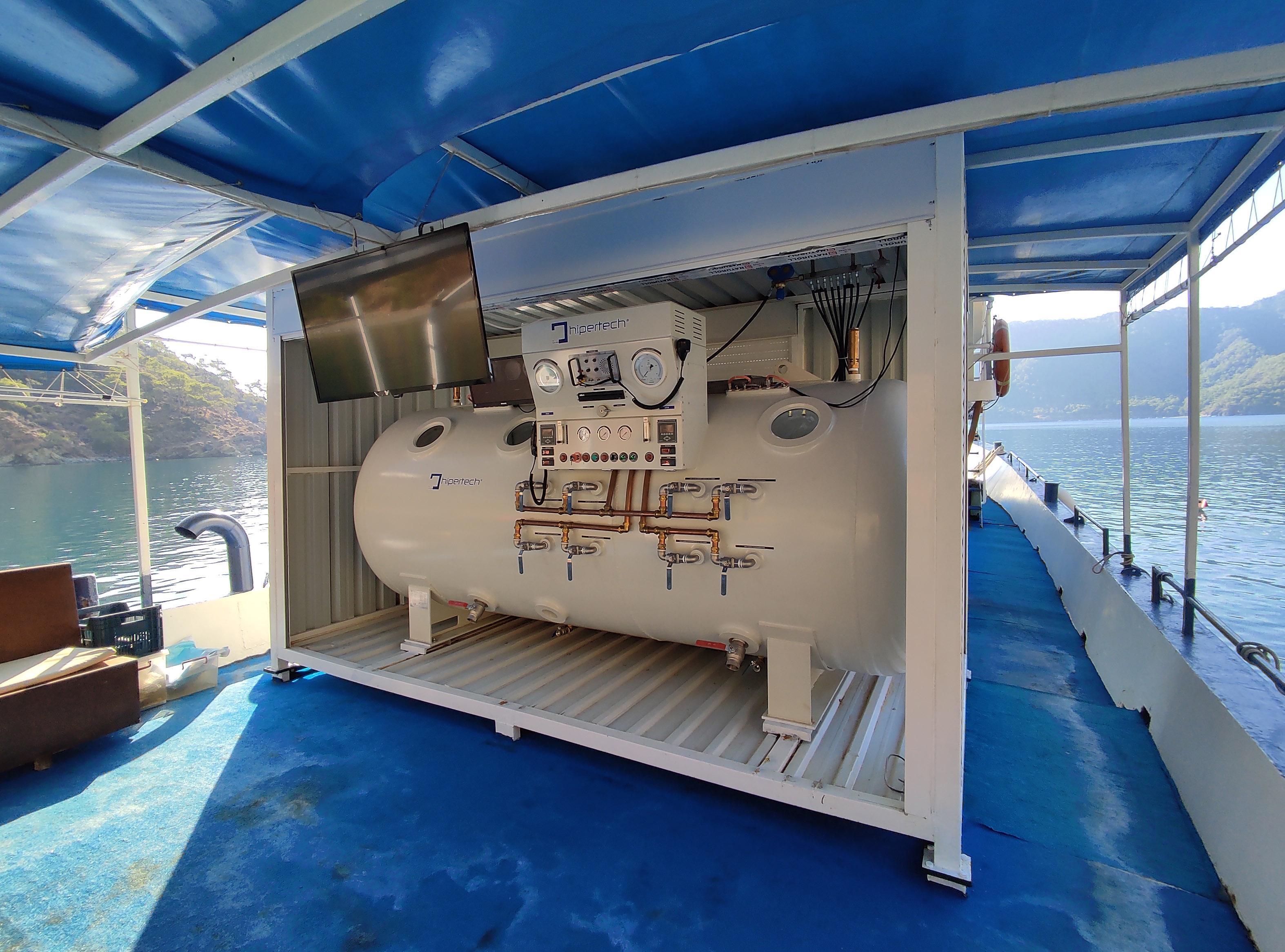 Batık avcısı Arkeoya basınç odası eklendi