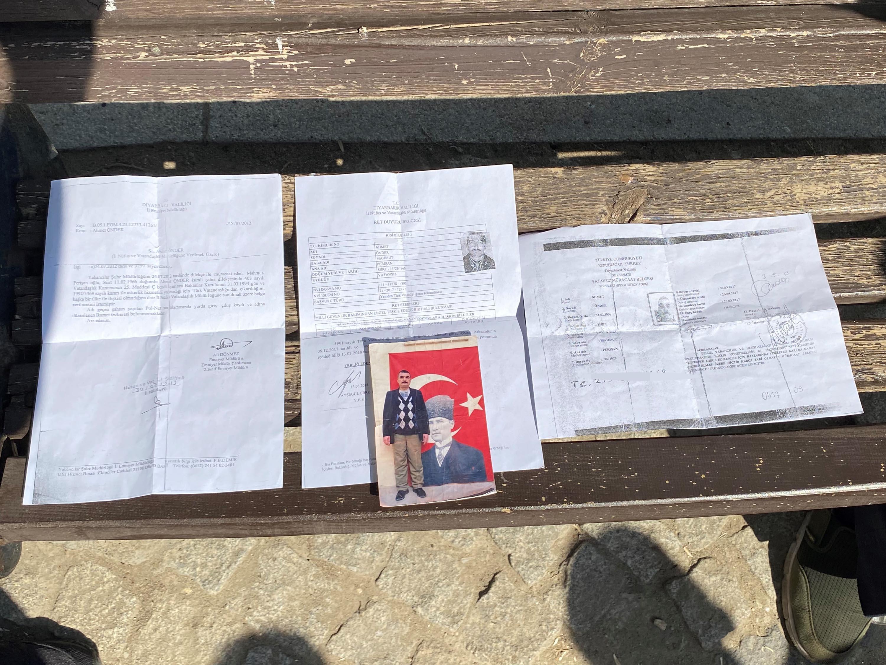 35 yıl önce firar ettiği askerlikten dolayı Vatansız belgesi verildi