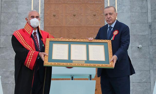 Erdoğan: 2022nin ilk aylarında Anayasa hazırlığımızı milletimizin takdirine sunacağız