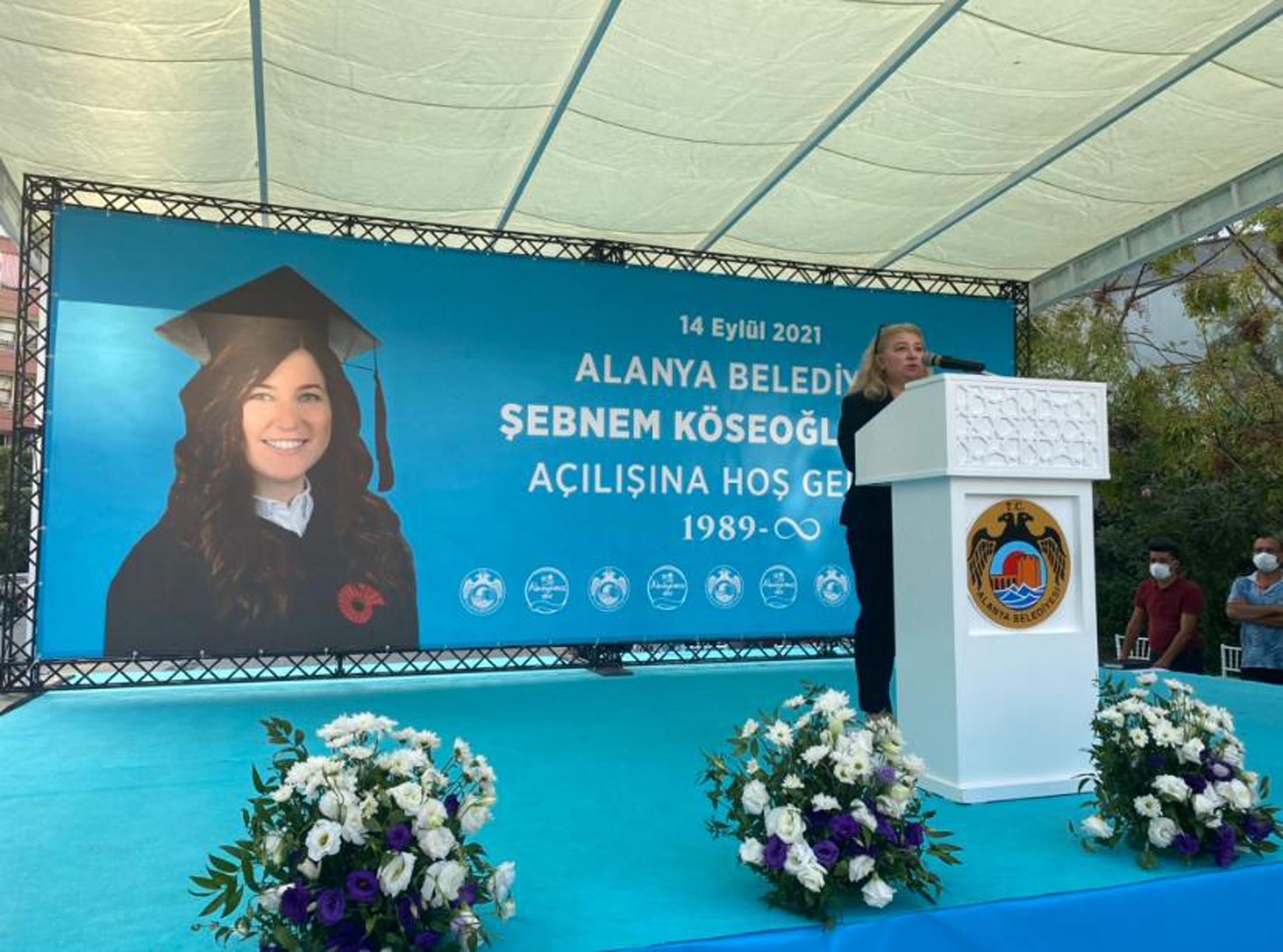 Maskeli Şebnemin adı parkta yaşayacak