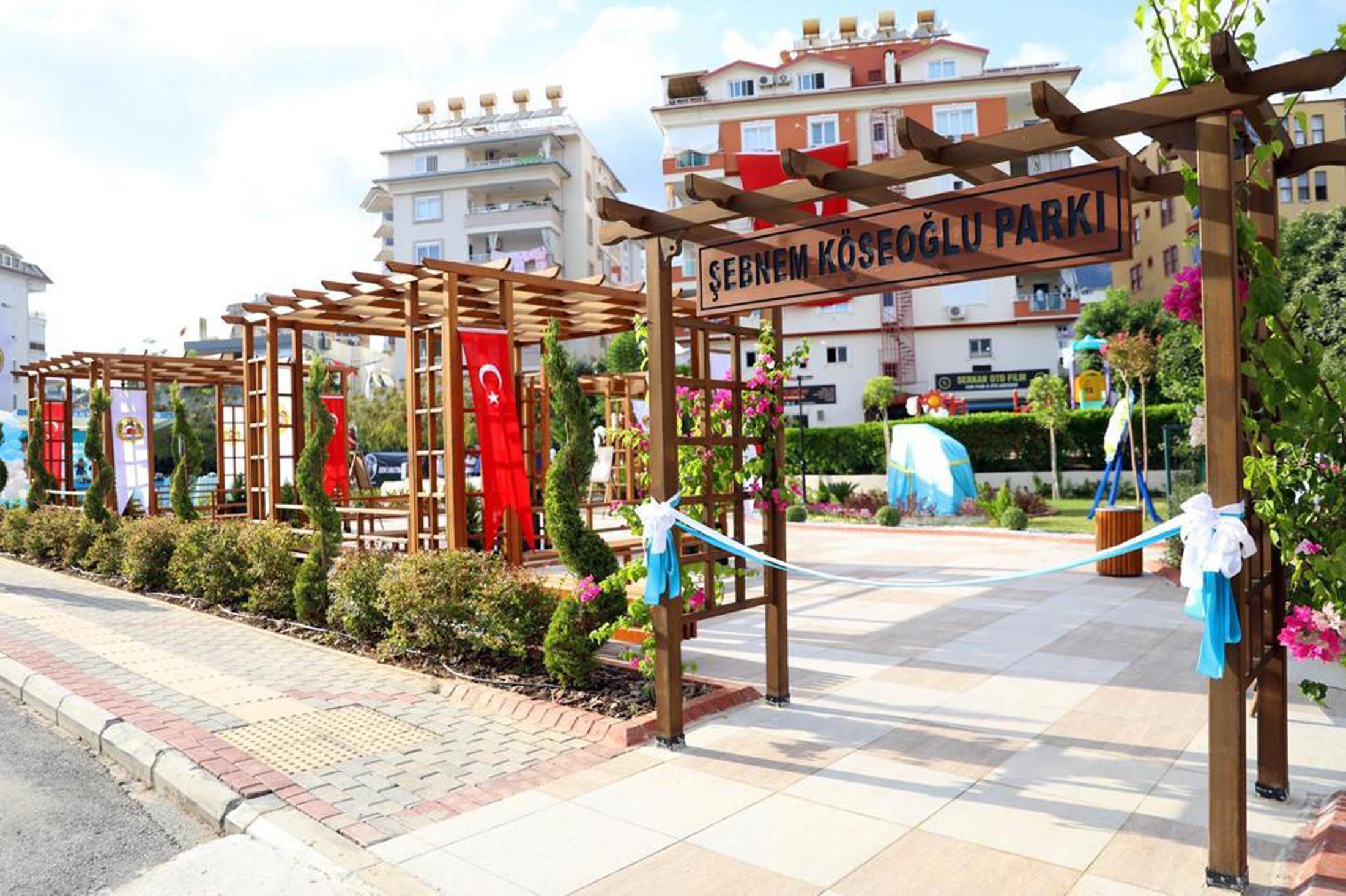 Maskeli Şebnemin adı parkta yaşayacak
