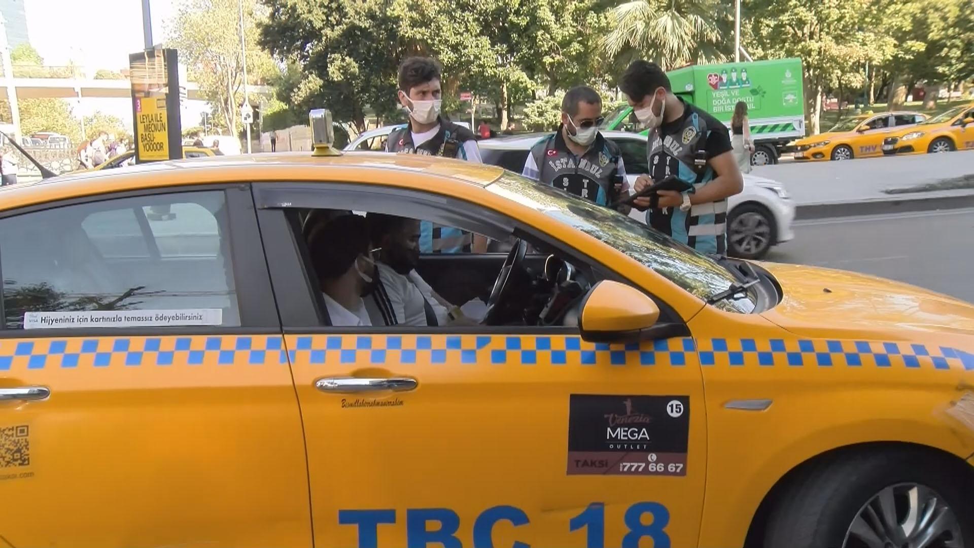 Trafikten men edilen taksinin sürücüsü: Adam mı ezdim