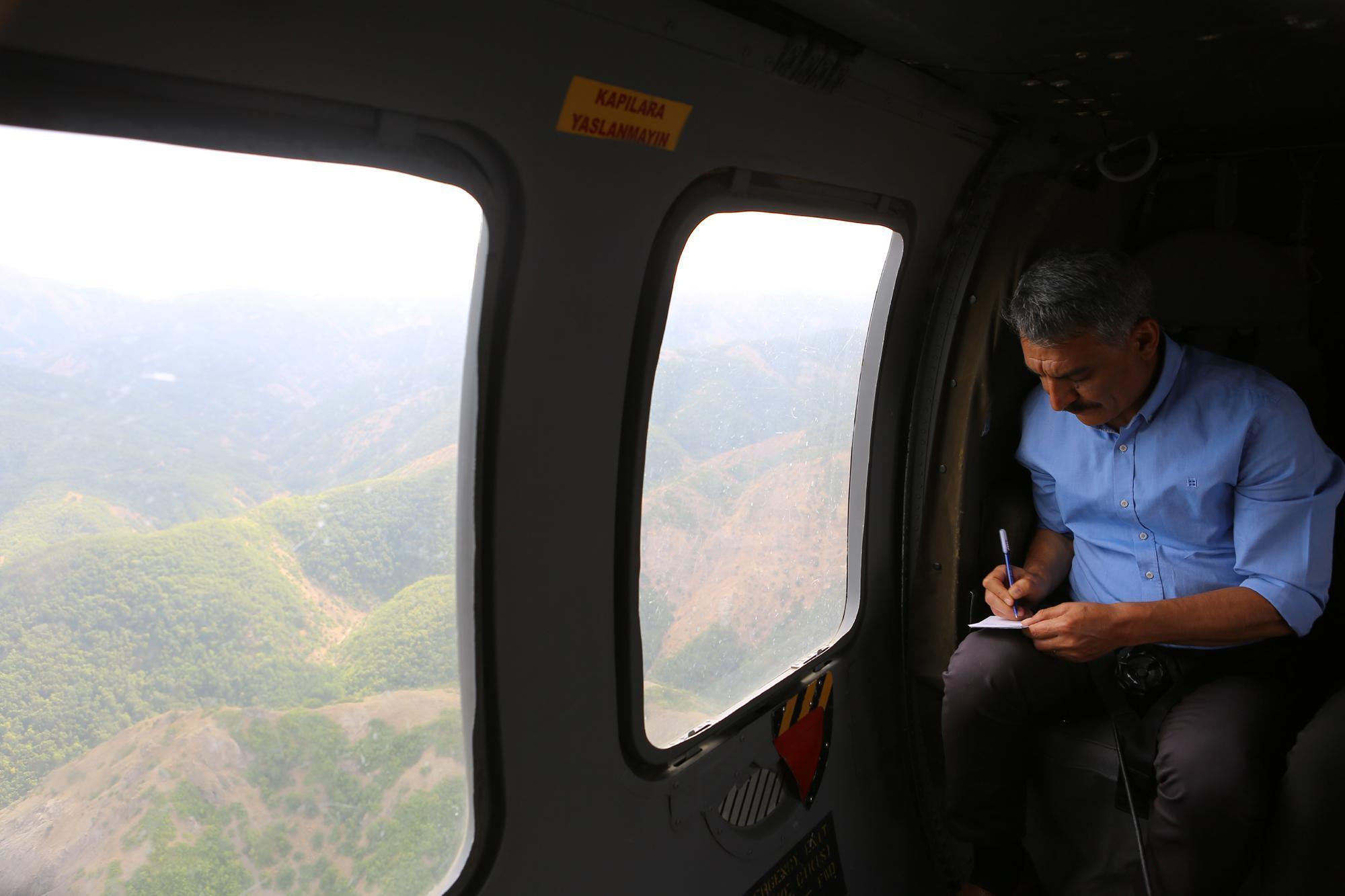 Vali duyurdu: Tuncelideki yangınların tamamı söndürüldü