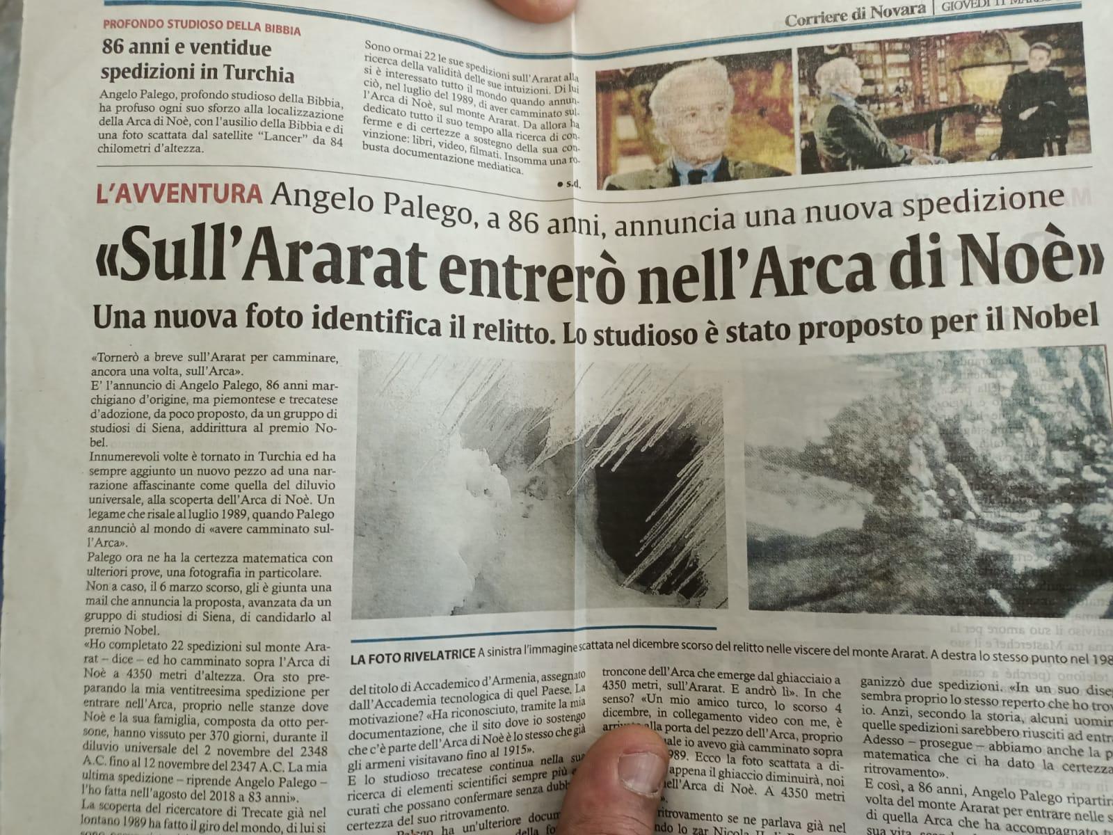 Nuhun Gemisini arayan İtalyan araştırmacıya, Ağrı Dağı manzaralı mezarlık