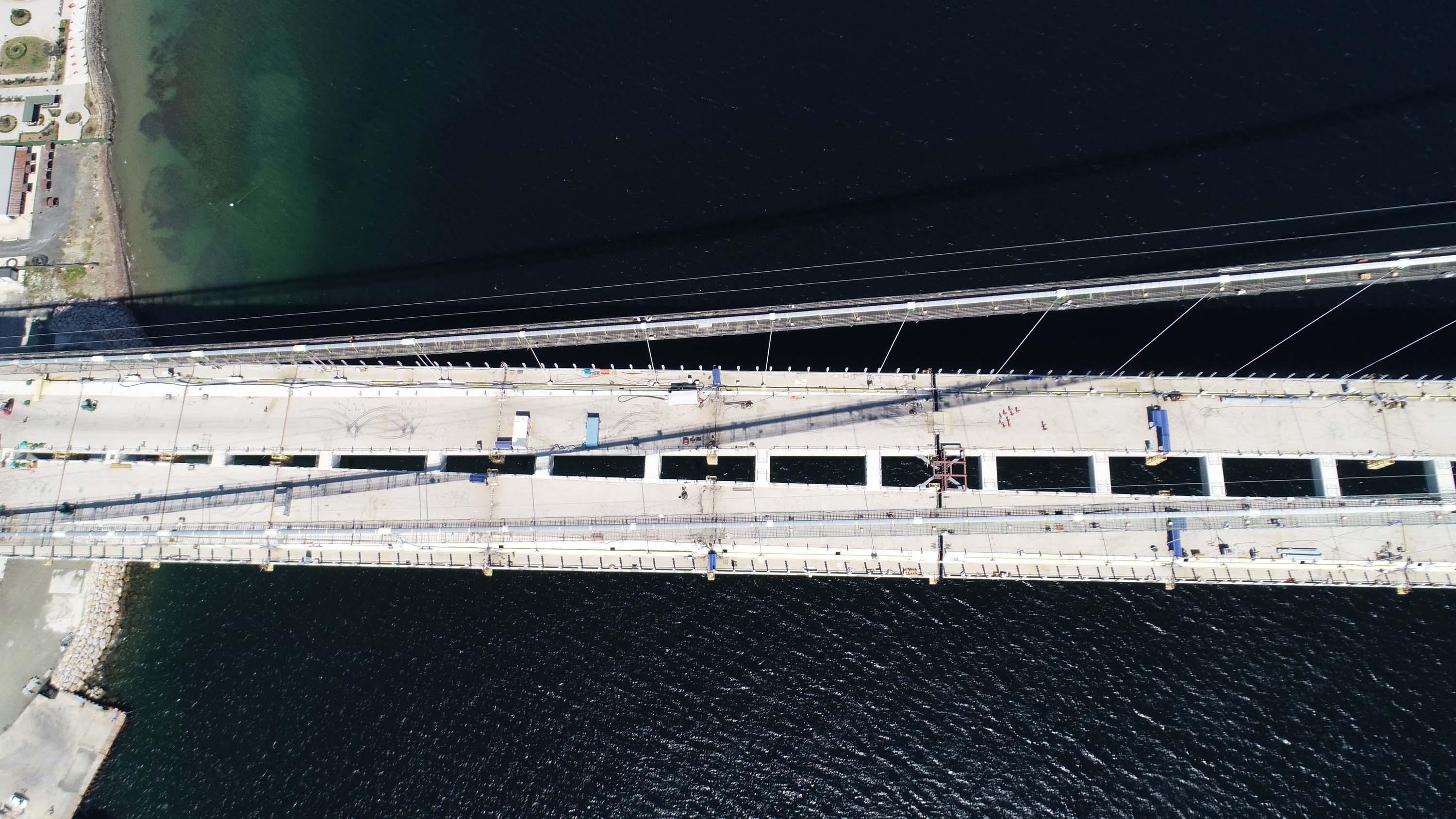 1915 Çanakkale Köprüsü yolunda sona yaklaşıldı