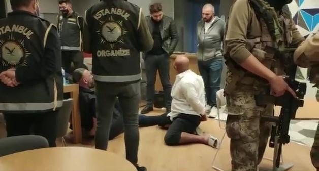 Lions-Cartel suç örgütünün lideri Bahçelievlerde otelde yakalandı